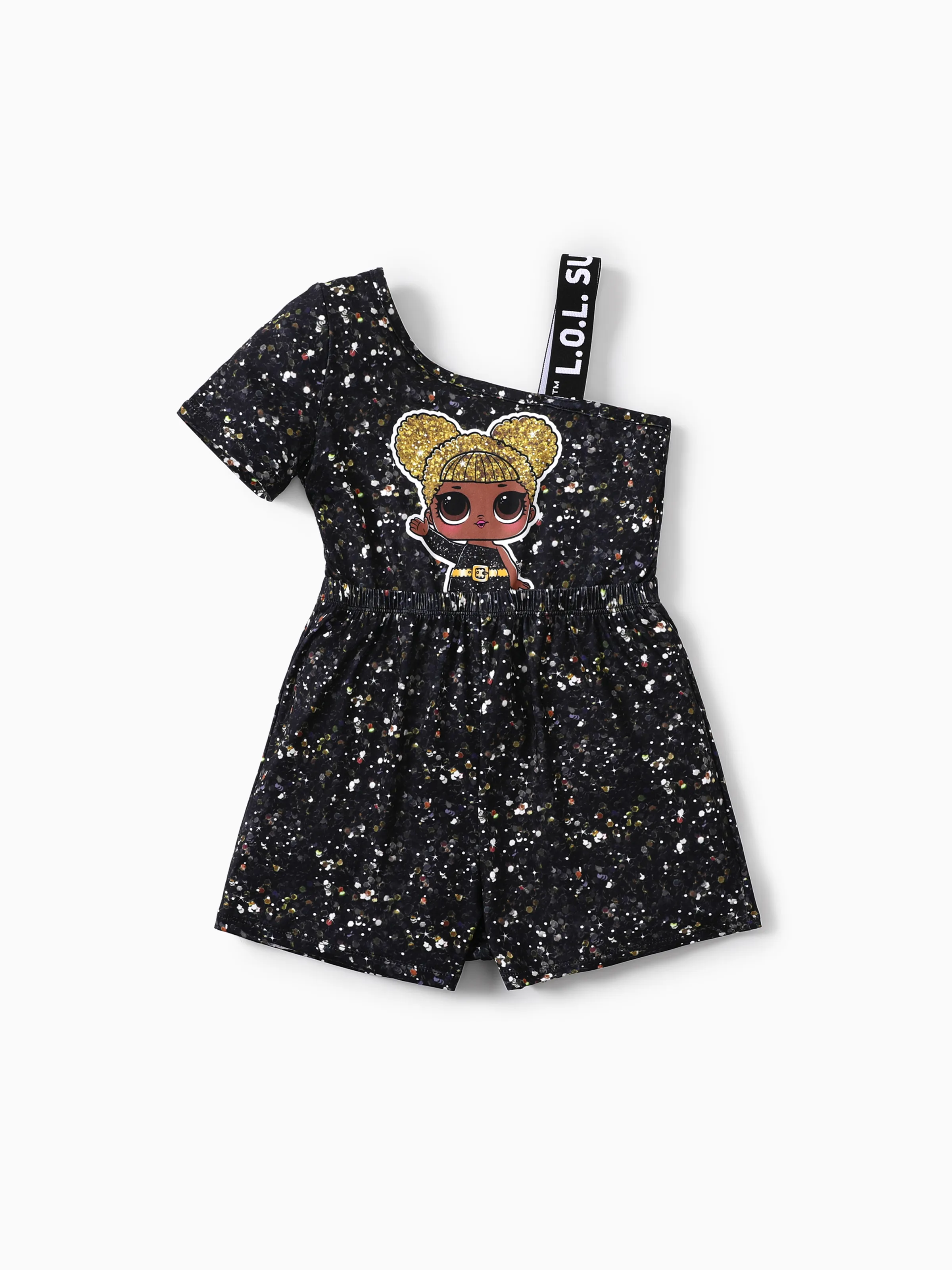 

L.O.L. SURPRISE! Toddler Girl/Kid Girl Off-shoulder jumpsuit