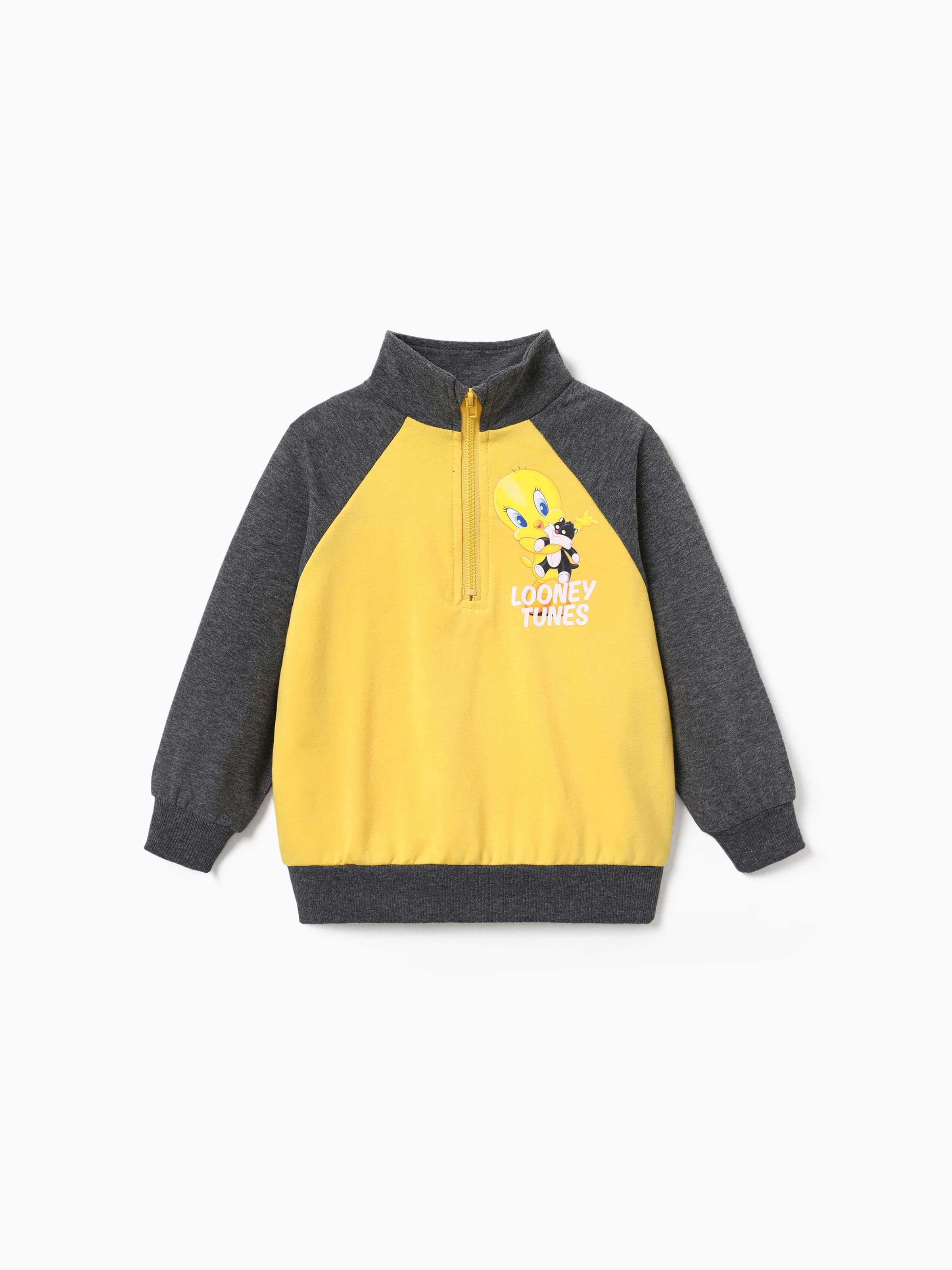

Looney Tunes Toddler Boy/Girl Zipper Stand Collar Sweatshirt