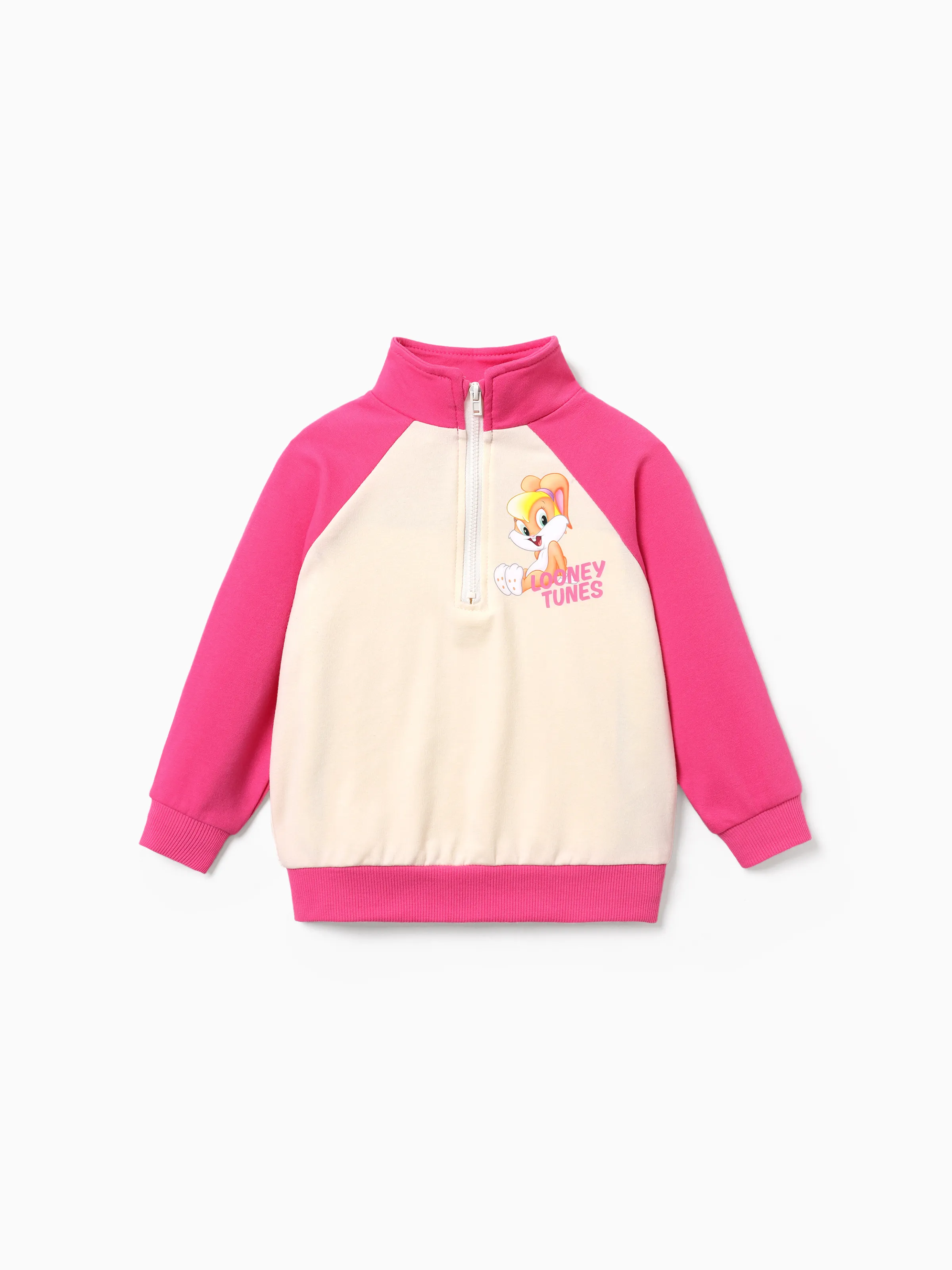 

Looney Tunes Toddler Boy/Girl Zipper Stand Collar Sweatshirt