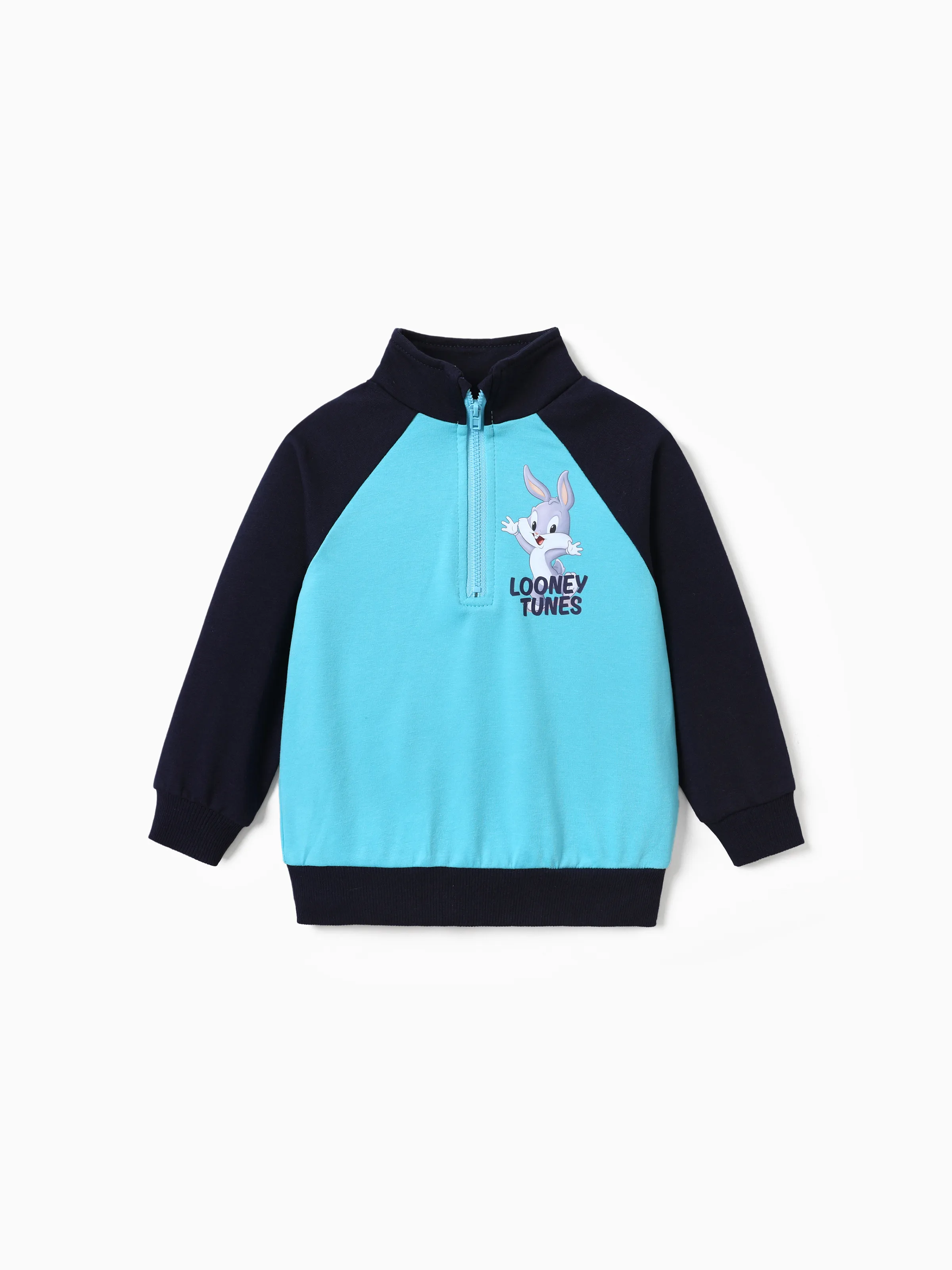 

Looney Tunes Toddler Boy/Girl Zipper Stand Collar Sweatshirt