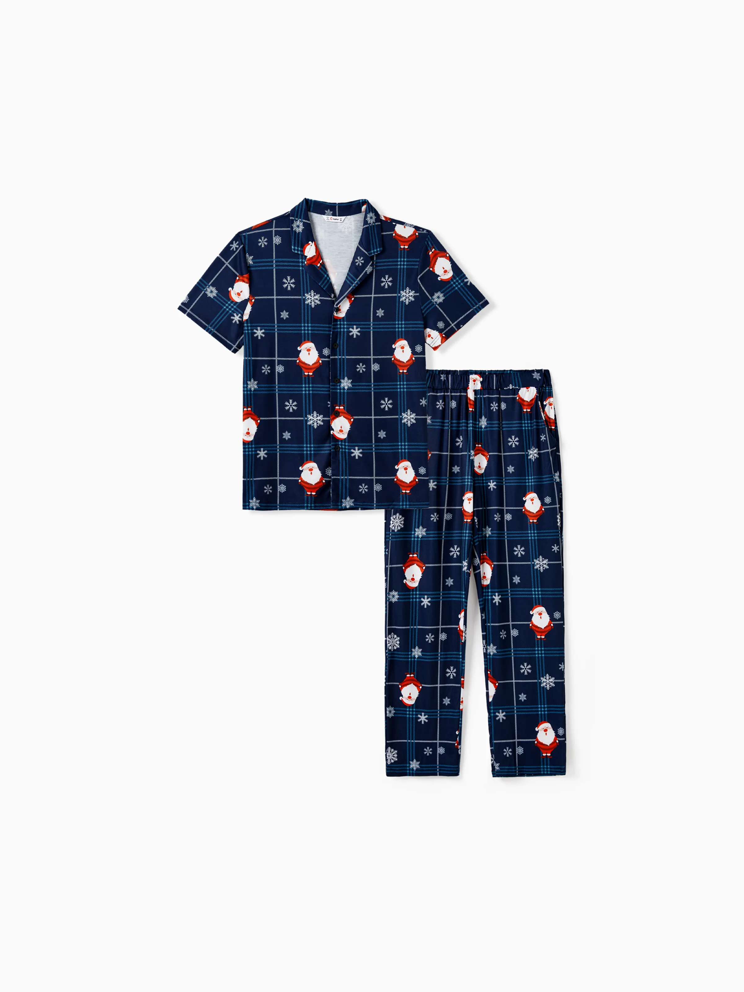 

Christmas Family Matching Pajamas - Casual Christmas Pattern, Medium Thickness, Flame Resistant