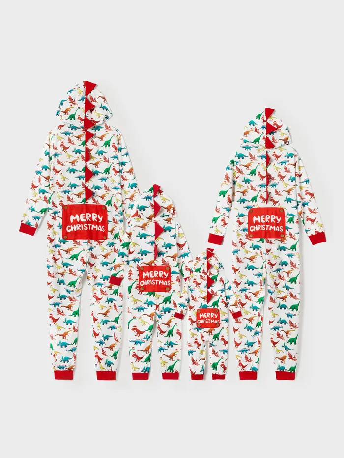 Christmas Family Matching Pajamas with 3D Design - Flame Resistant