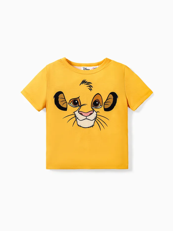 Disney Lion King Simba 1pc Niño / Niña Naia™ Camiseta Estampada de Personaje