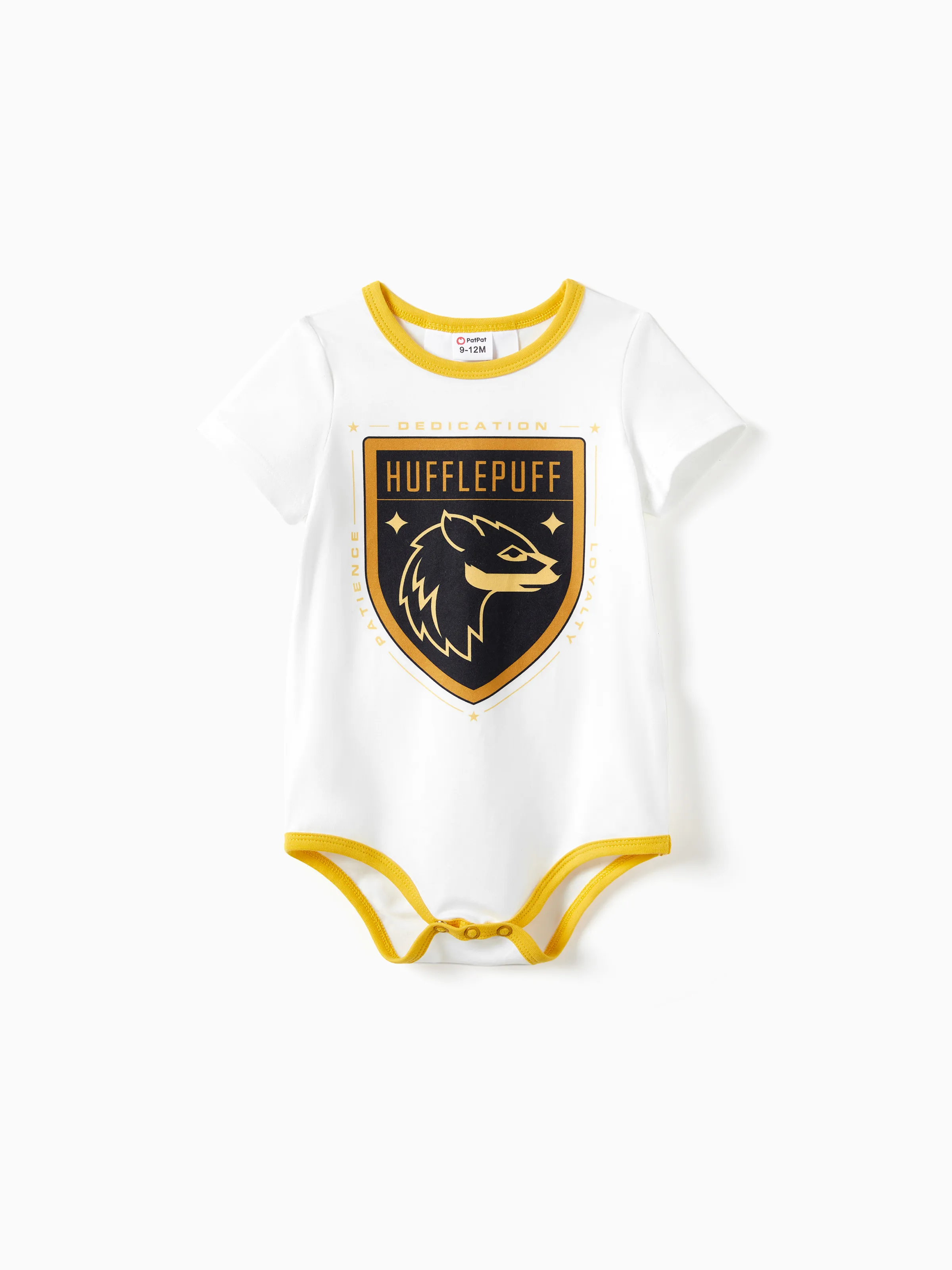 

Harry Potter Family Matching Boy/Girl Character Print Hufflepuff T-shirt/Dress