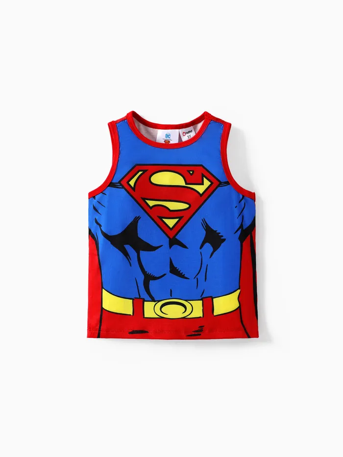 Liga de la Justicia Niños Pequeños 1pc Superman Camiseta sin mangas deportiva