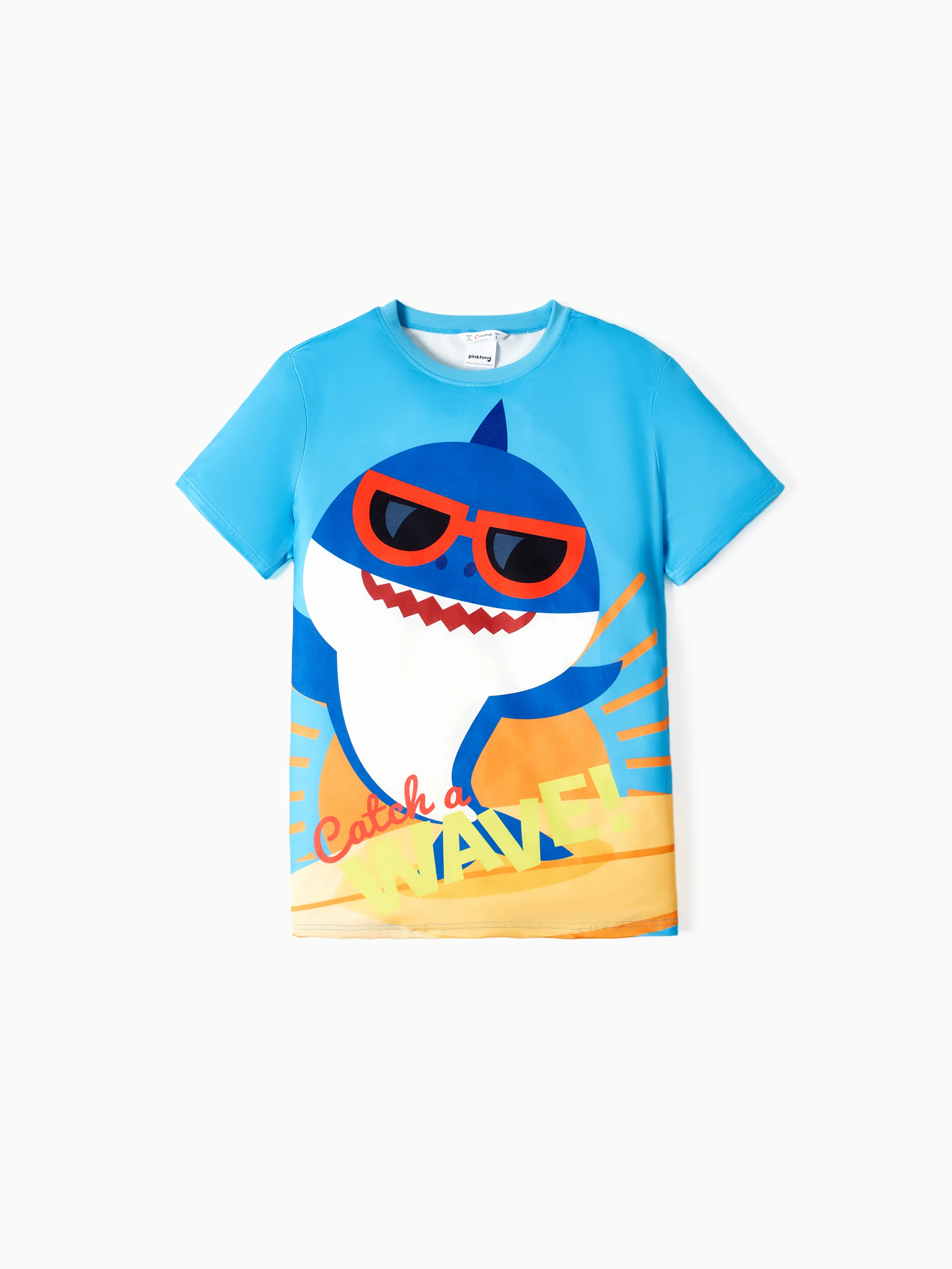 

Baby Shark Family Matching Short-sleeve Shark Print T-shirt/Jumpsuit