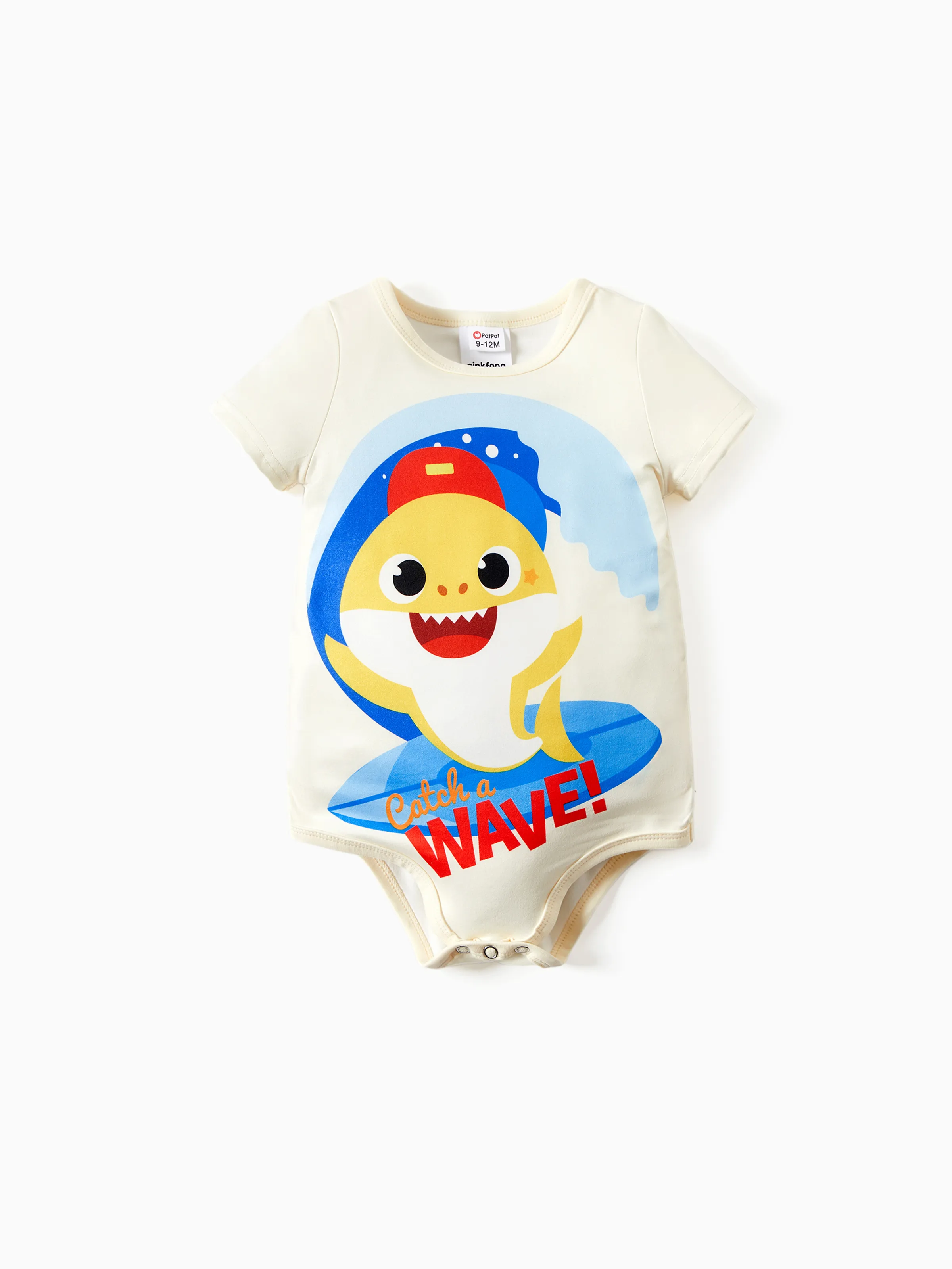 

Baby Shark Family Matching Short-sleeve Shark Print T-shirt/Jumpsuit