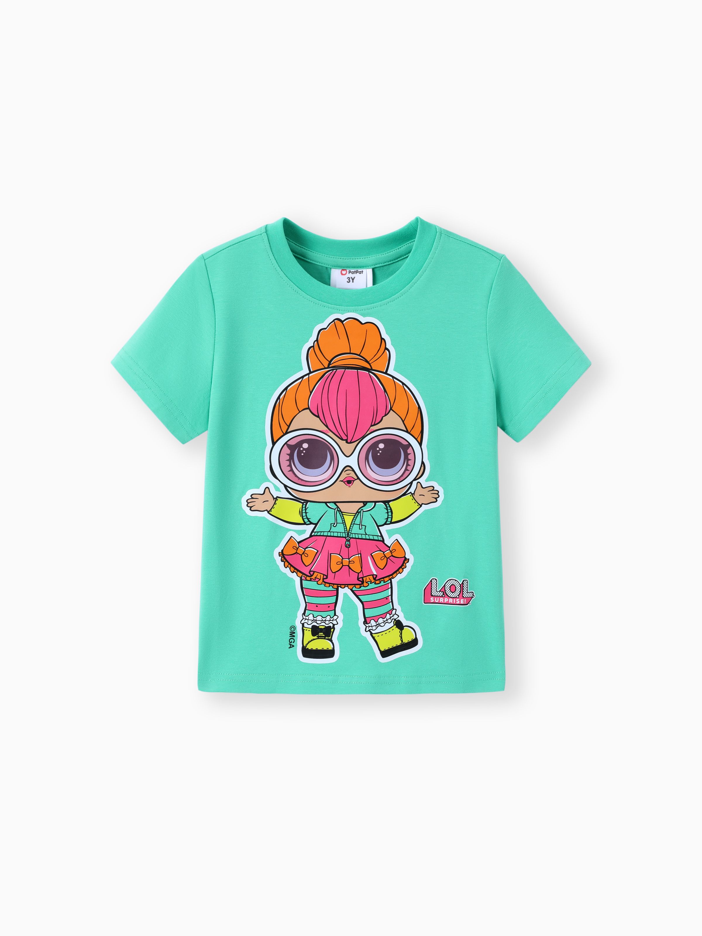 

L.O.L. SURPRISE! Toddler/Kid Girl Cotton Character Print Short-sleeveTee