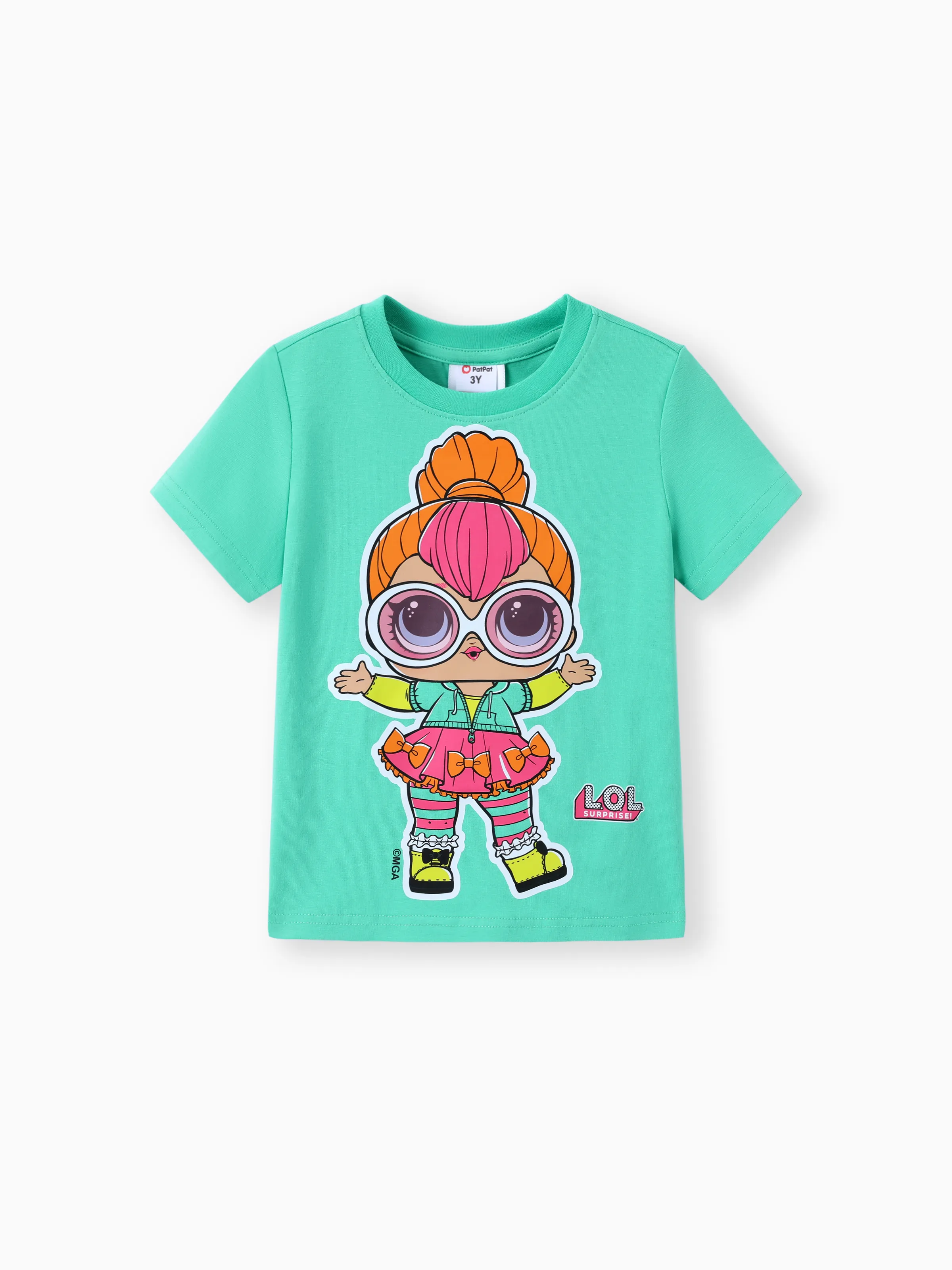 

L.O.L. SURPRISE! Toddler/Kid Girl Cotton Character Print Short-sleeveTee