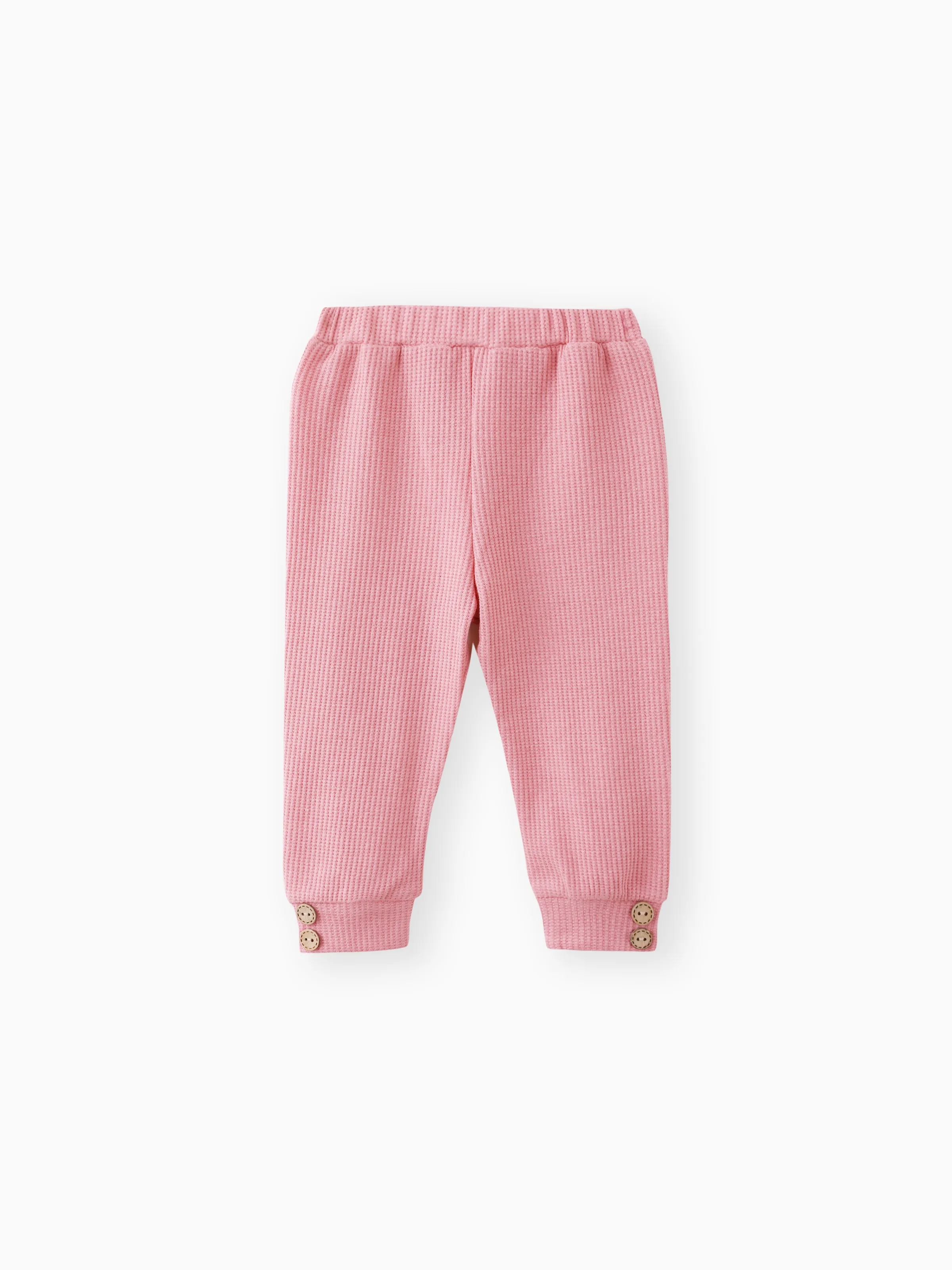 

Baby Boy/Girl 95% Cotton Waffle Joggers Sweatpants