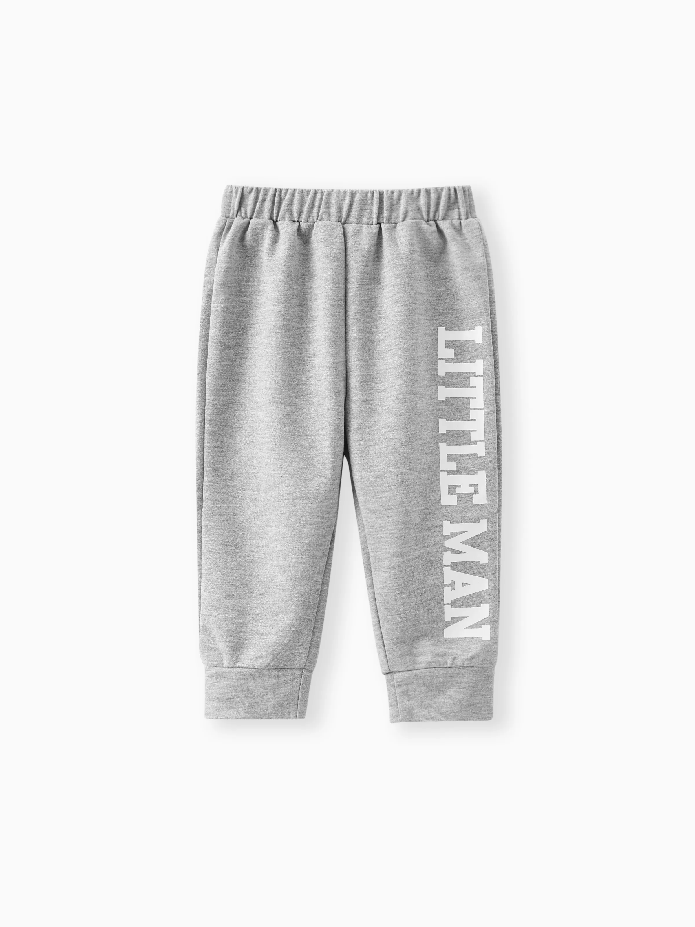 Baby Boy Letter Print Casual Sweatpants