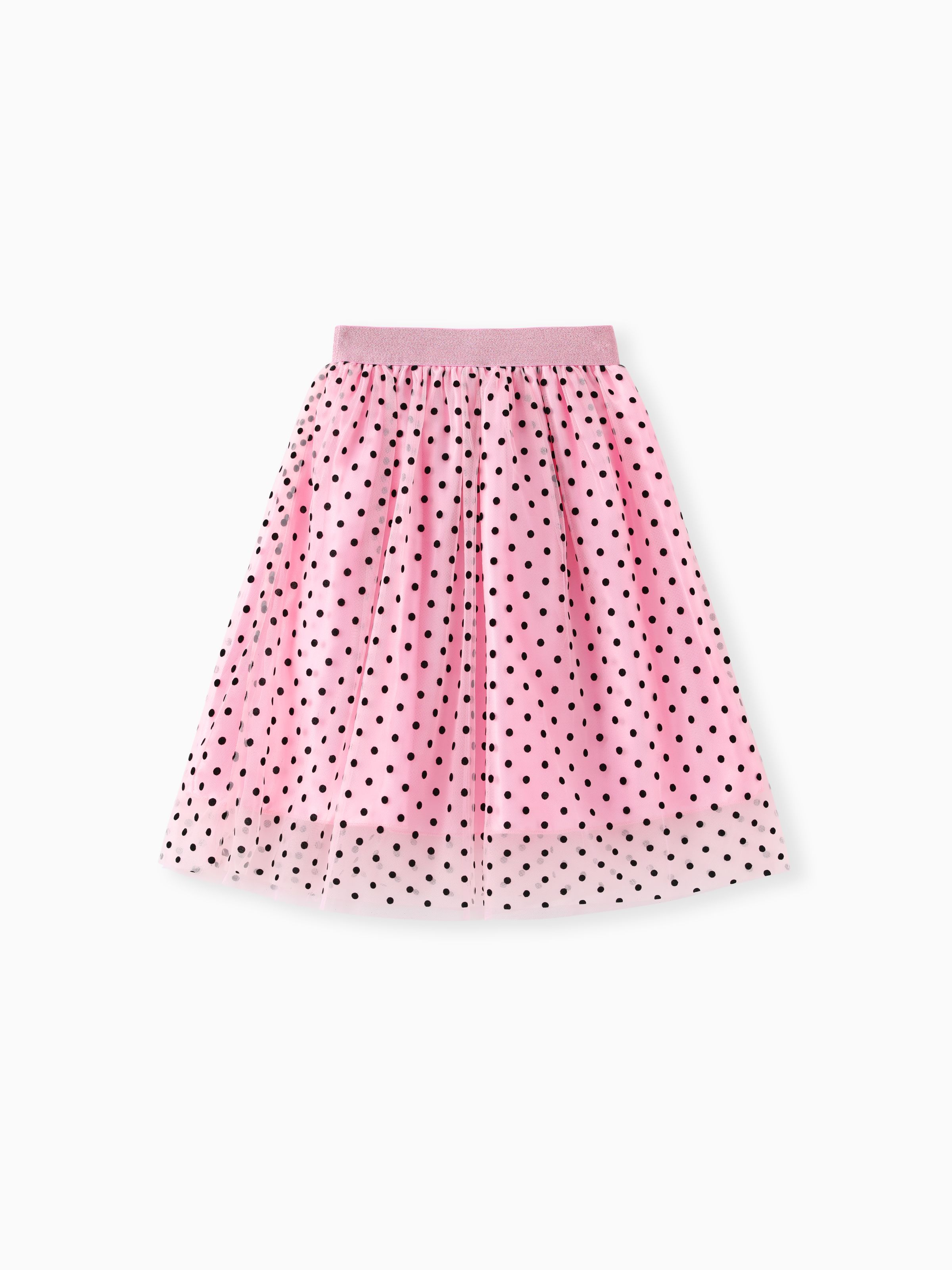 

Sweet Polka Dot Multi-layered Skirt for Girls - Oversized Polyester Clothes Set