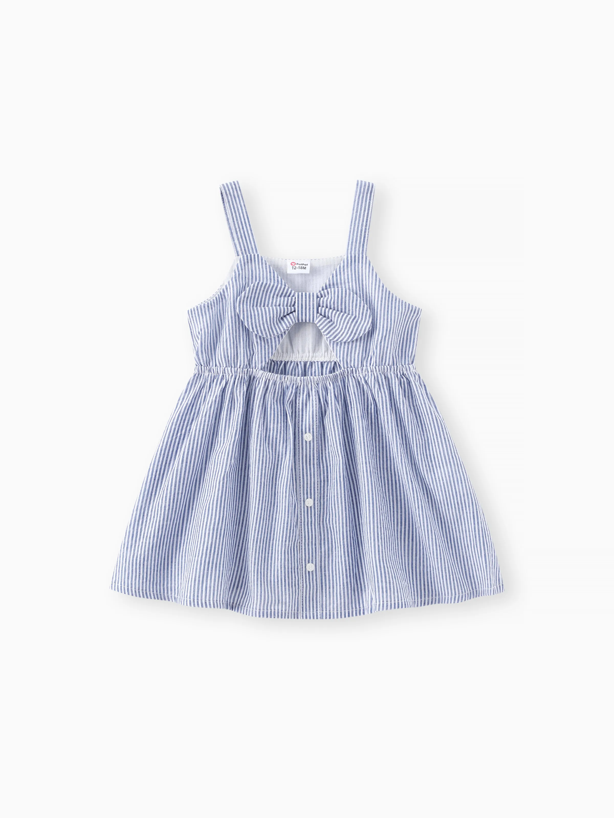 

Baby / Toddler Strappy Striped Dress