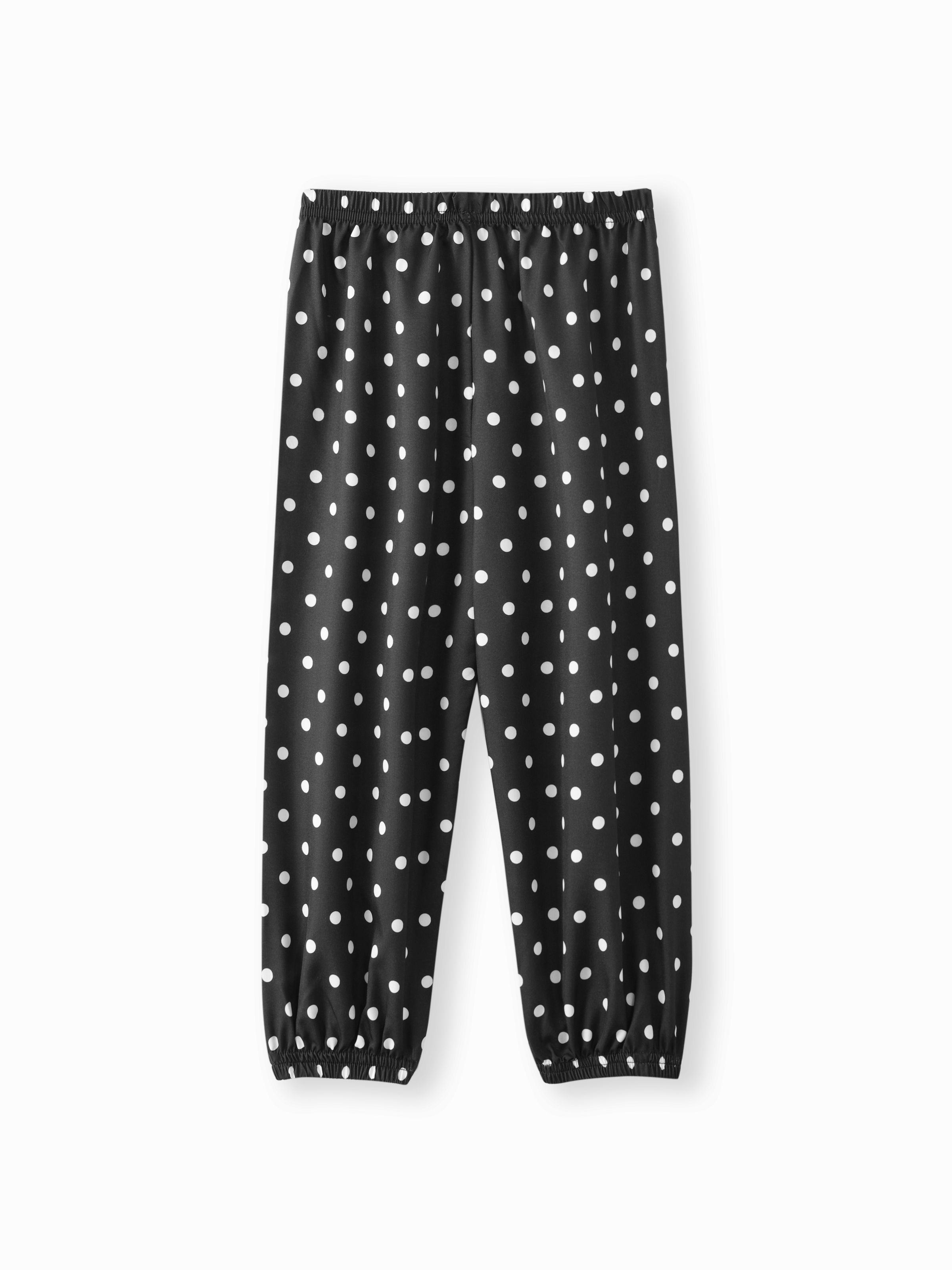 

Toddler Girl Casual Polka dots Mosquito Repellent Pants
