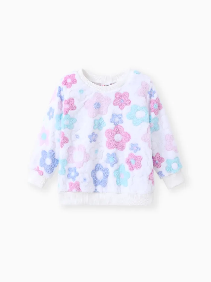 Criança Menina Infantil Sweatshirt