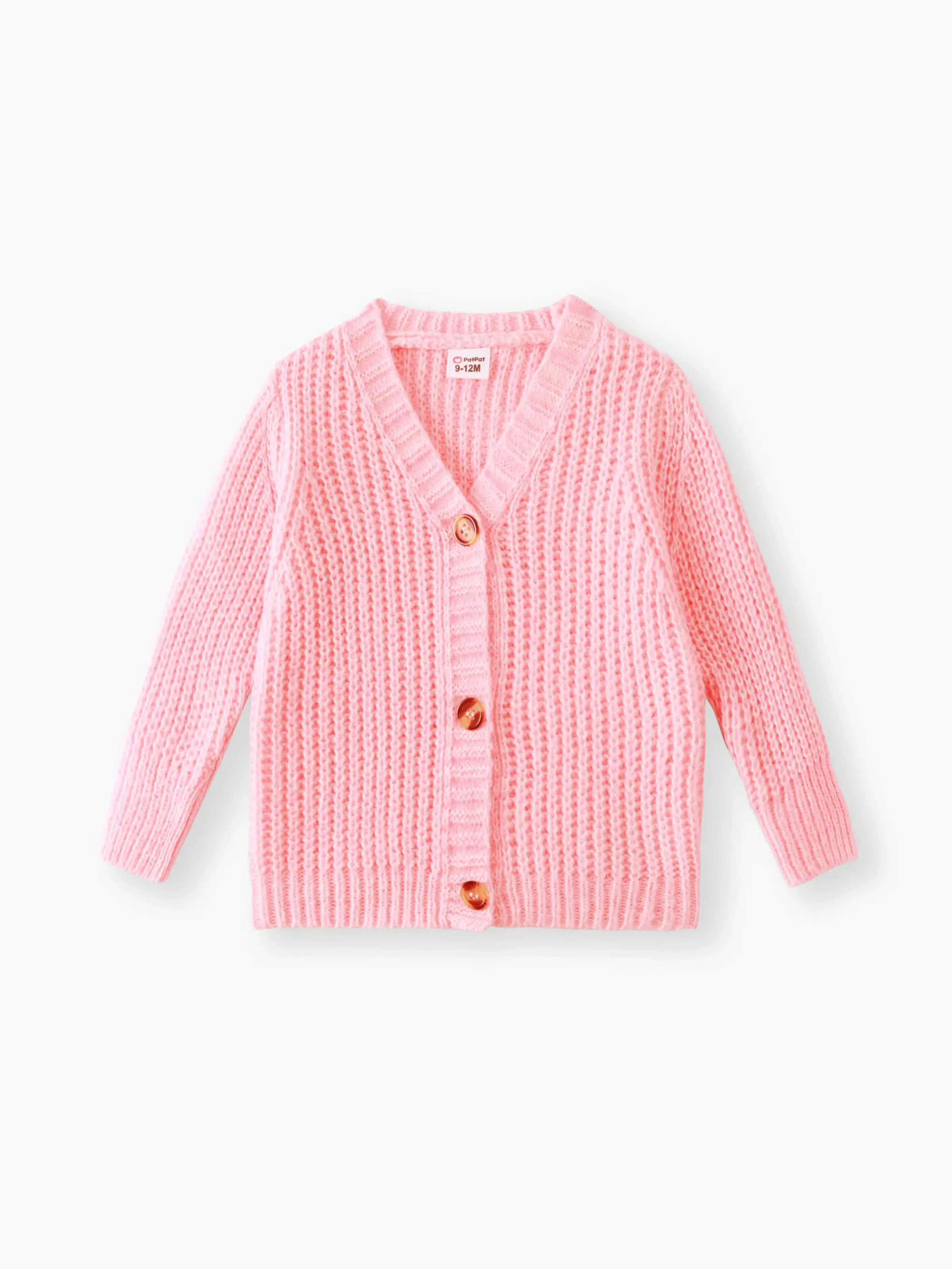 

Baby Knit Cardigans Button Sweater Coat