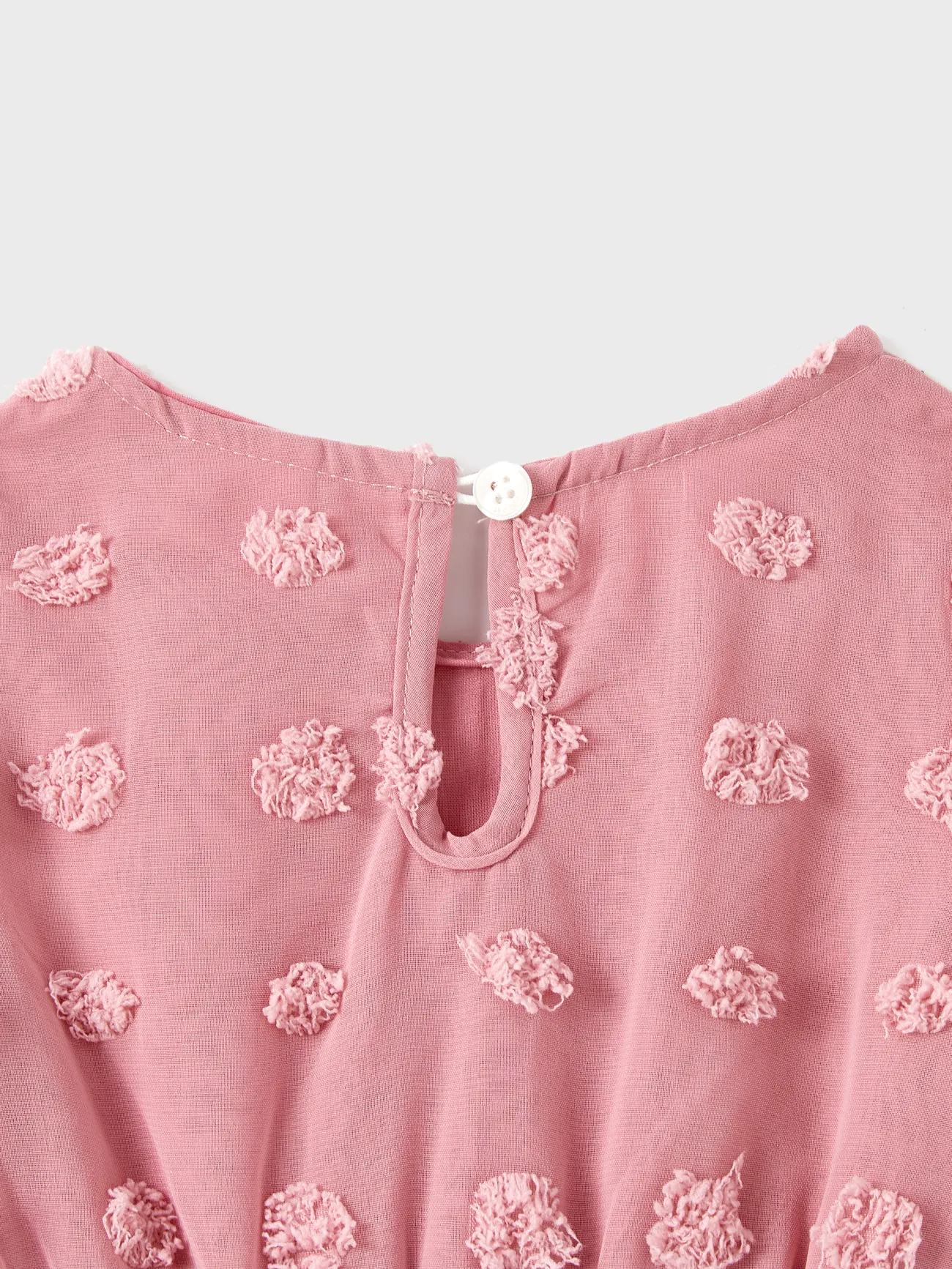 Baby Girl - Pink Matching Family Summer Outfits - Polo Shirts and Dresses for Vacation/Cruise/Resort - Pink - image 16