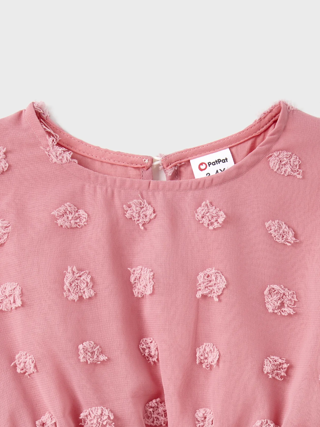 Girl - Pink Matching Family Summer Outfits - Polo Shirts and Dresses for Vacation/Cruise/Resort - Pink - image 9