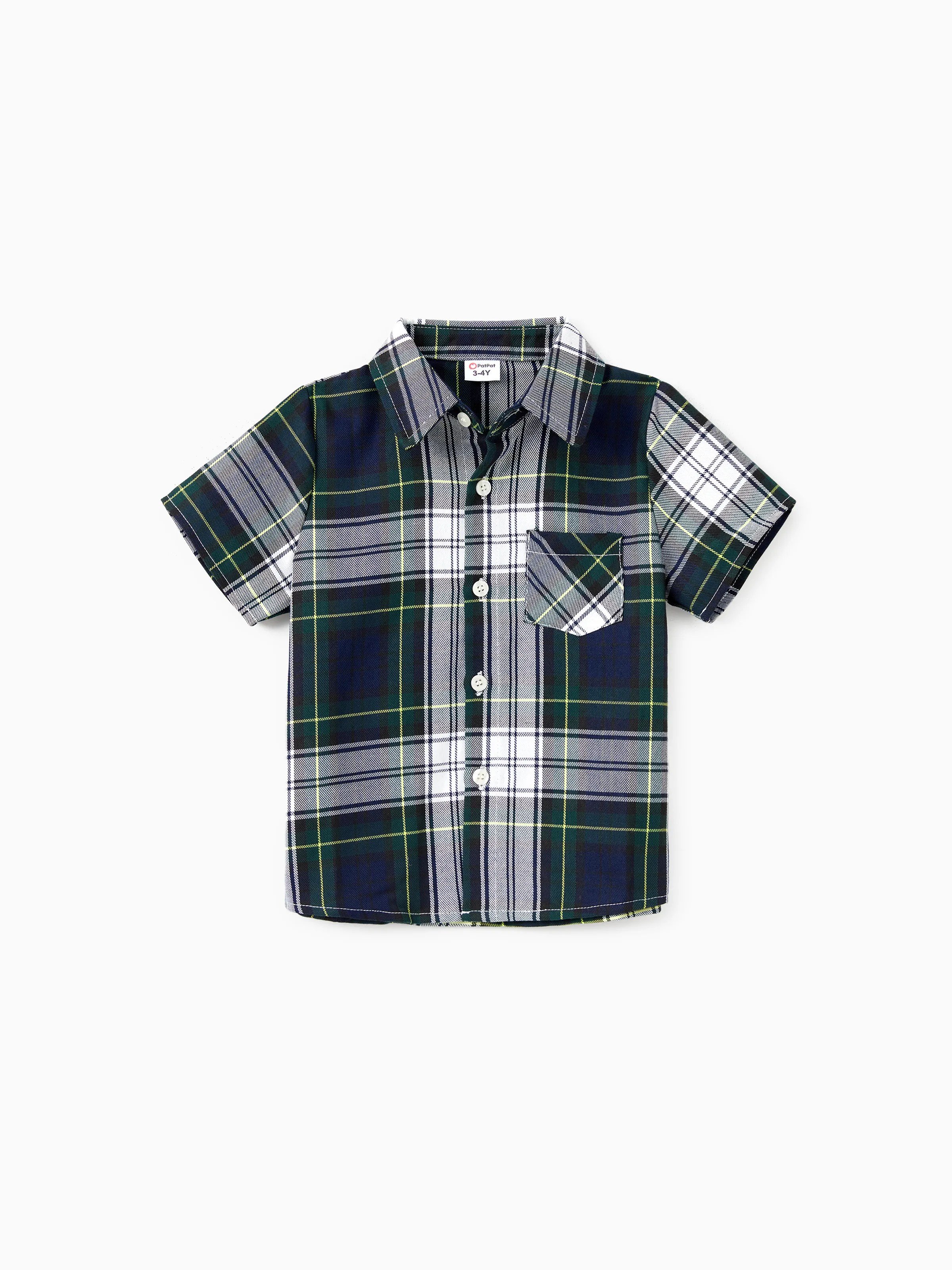 

Family Matching Sets Black Plaid Shirt or Sleeveless A-Line Strap Dress