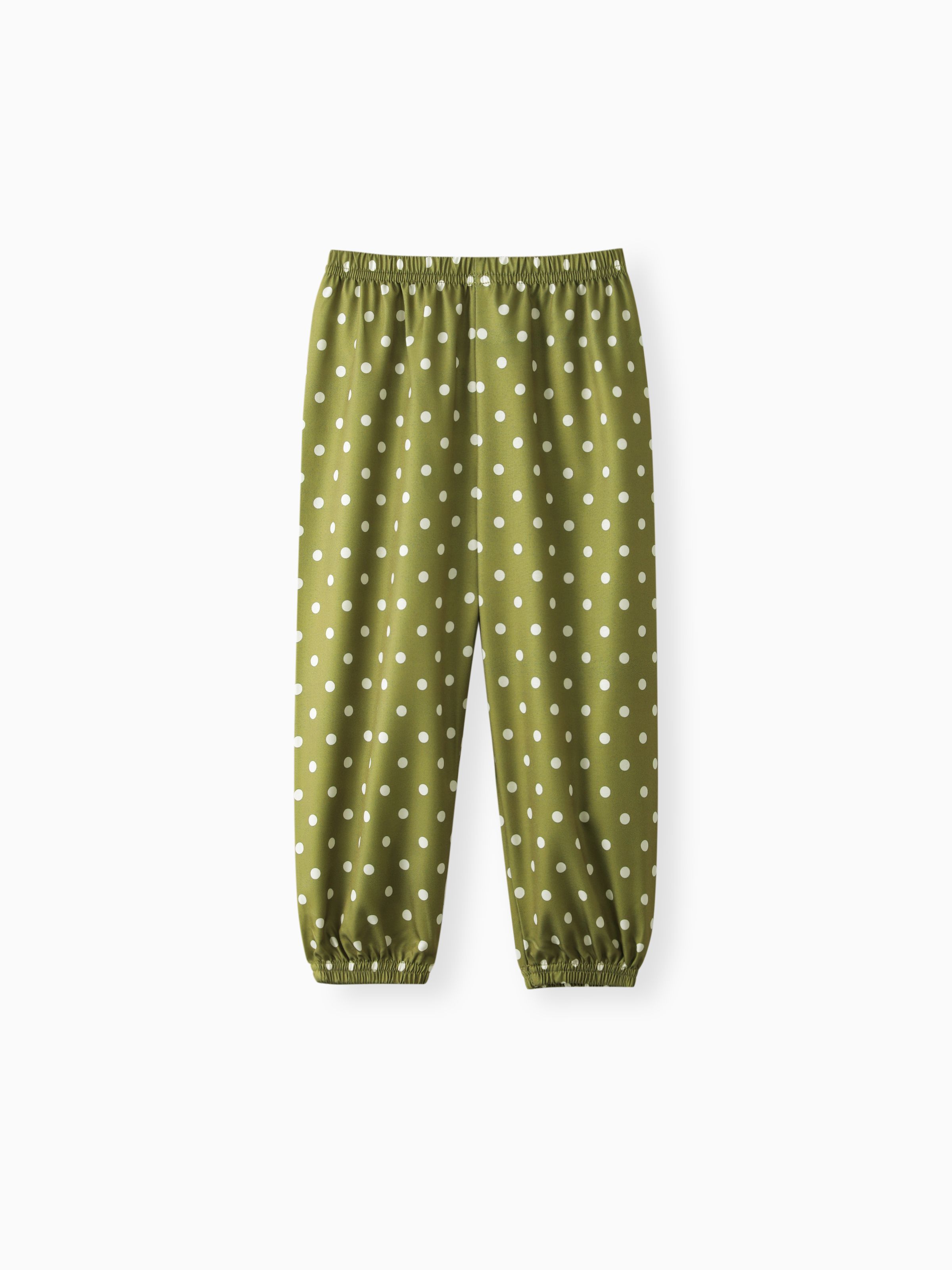 

Toddler Girl Casual Polka dots Mosquito Repellent Pants