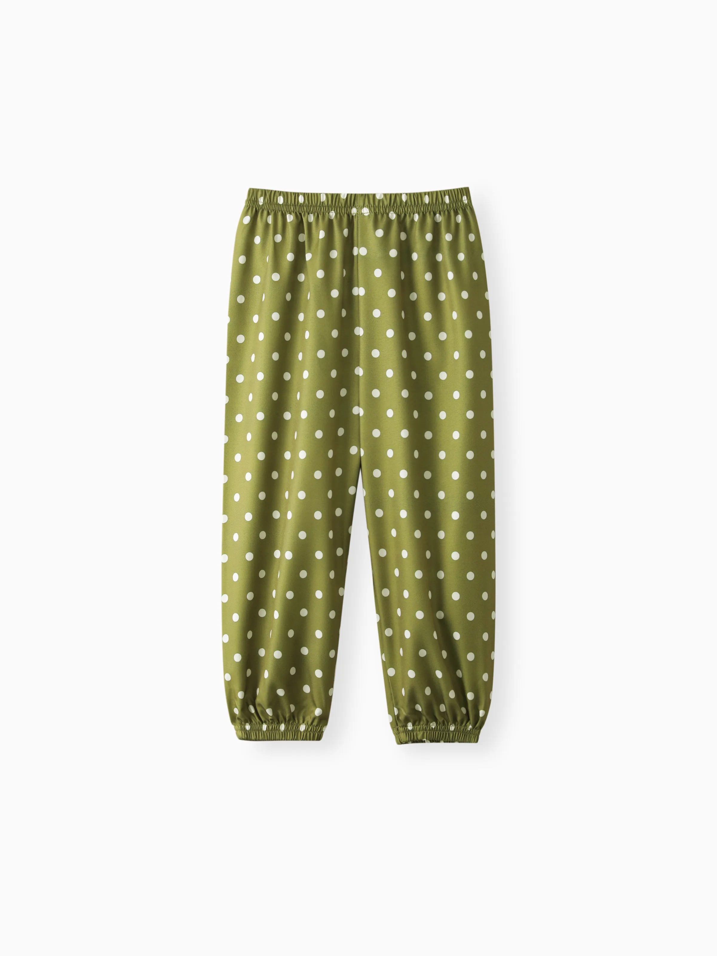 

Toddler Girl Casual Polka dots Mosquito Repellent Pants