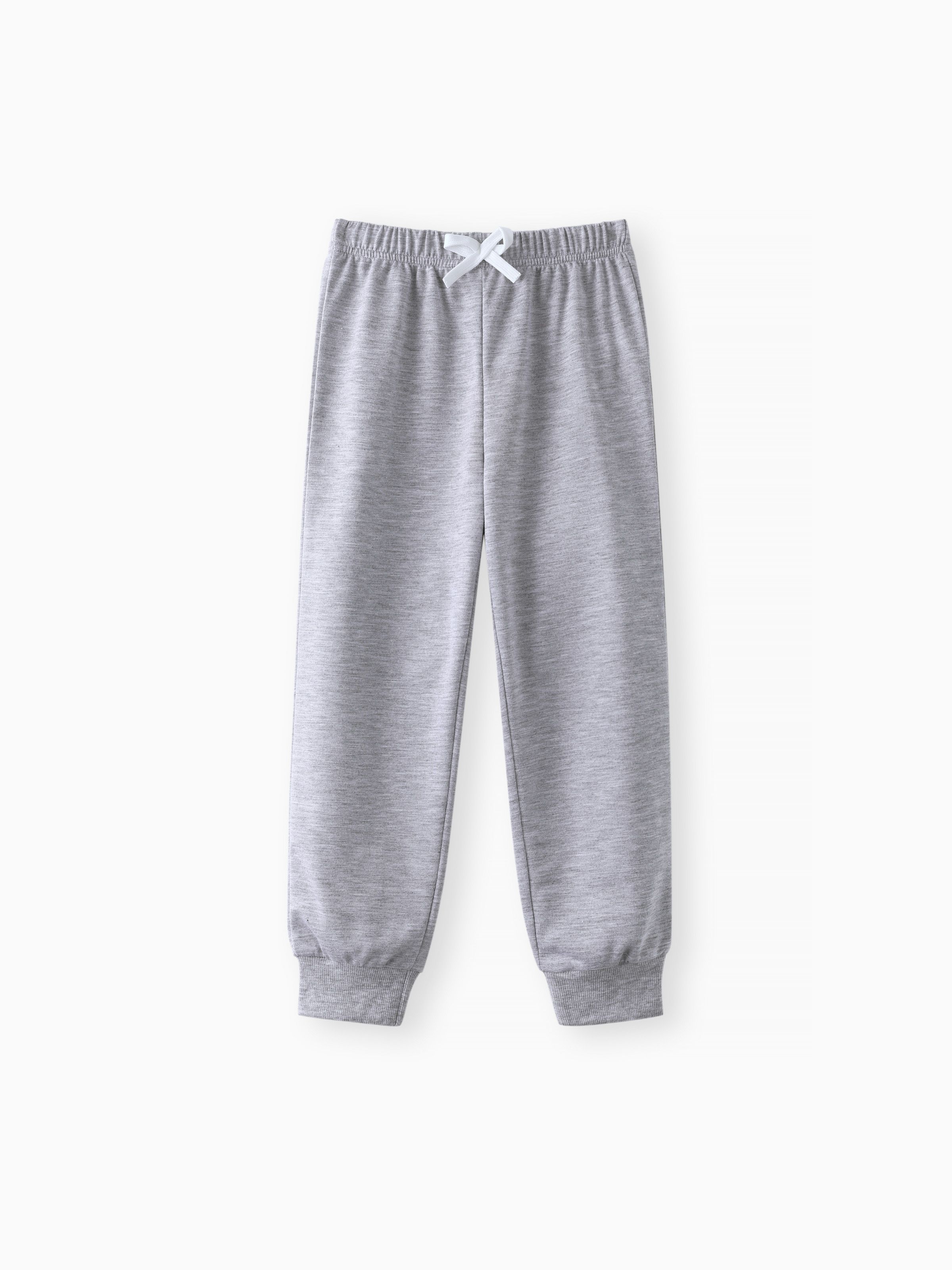 

Kid Boy/Kid Girl Solid Color Elasticized Pants