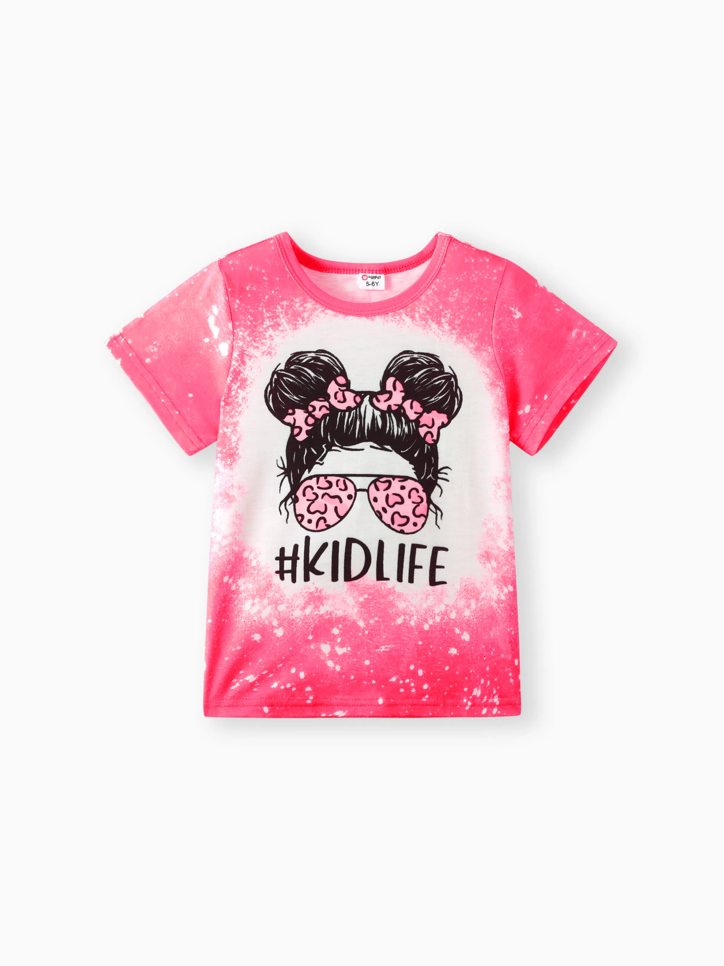 Kinder Mädchen Figur Kurzärmelig T-Shirts