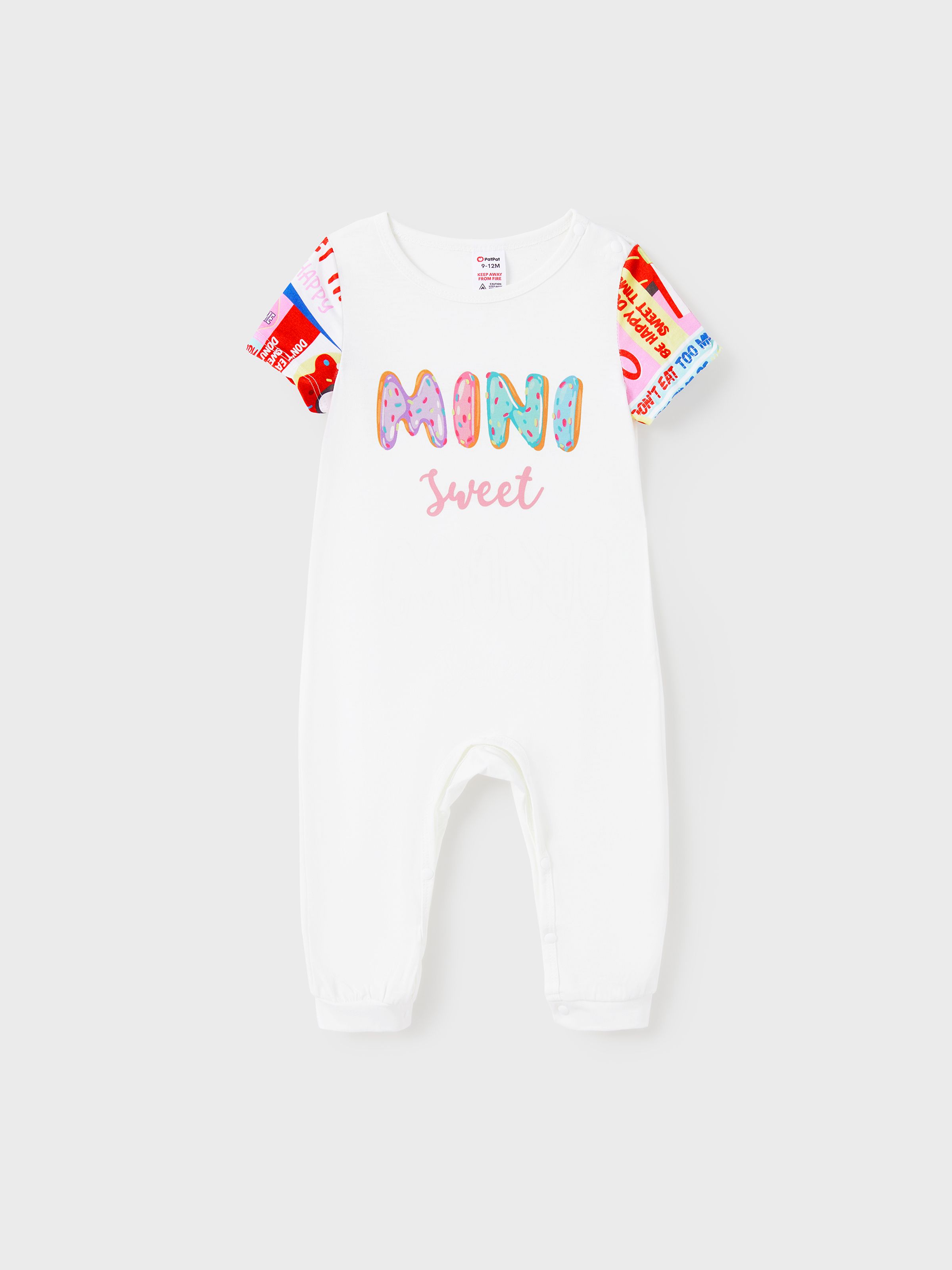 

Family Matching Birthday Party Doughnut Pattern Pajamas (Flame Resistant)