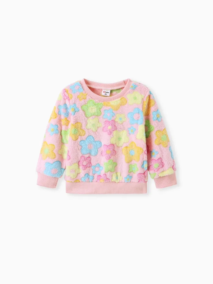 Enfant en bas âge Fille Enfantin Sweat-shirt