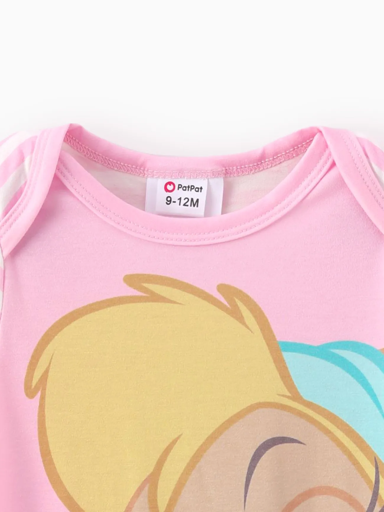 roséblanc - looney tunes combinaison naia™ rayée à manches longues pour bébé garçon/fille - image 4