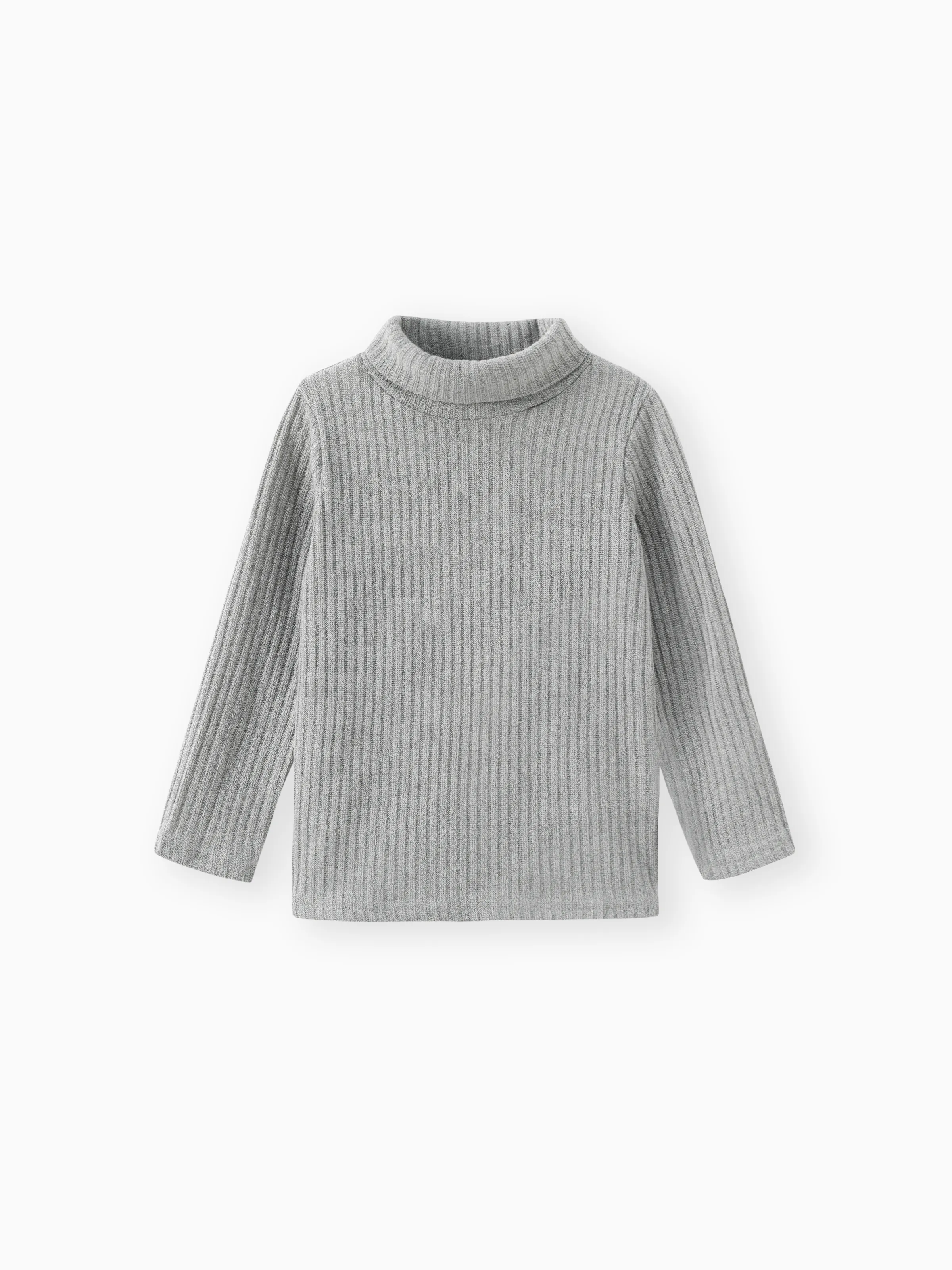 Toddler Boy/Girl Turtleneck Textured Tee