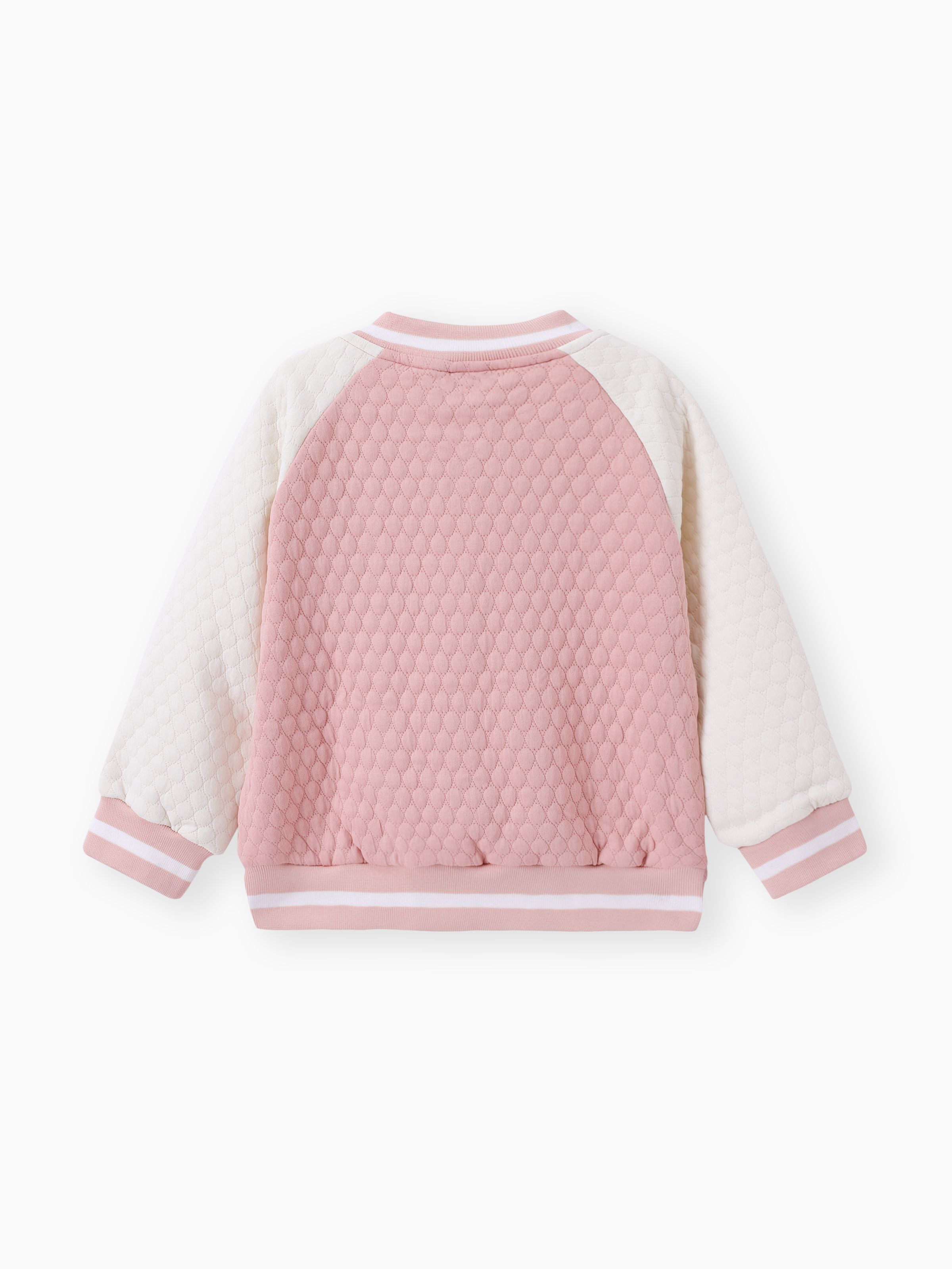 爆買い Toddler Girl 100% Cotton Letter Embroidered Textured Striped カッター&バック