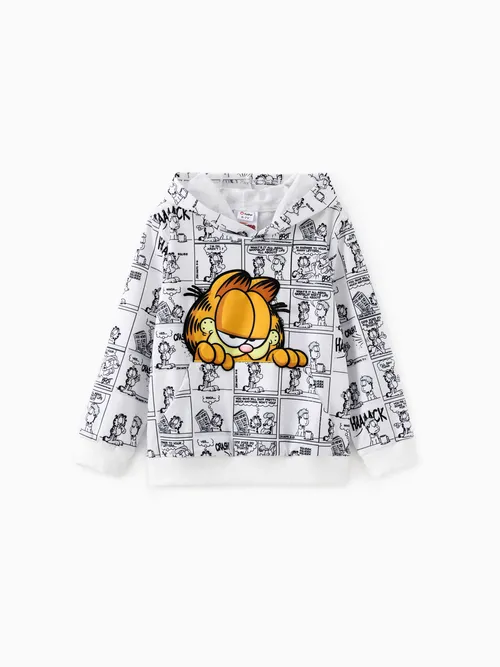 Garfield Kids Boy 1pc Graphic Comic Print Hoodie