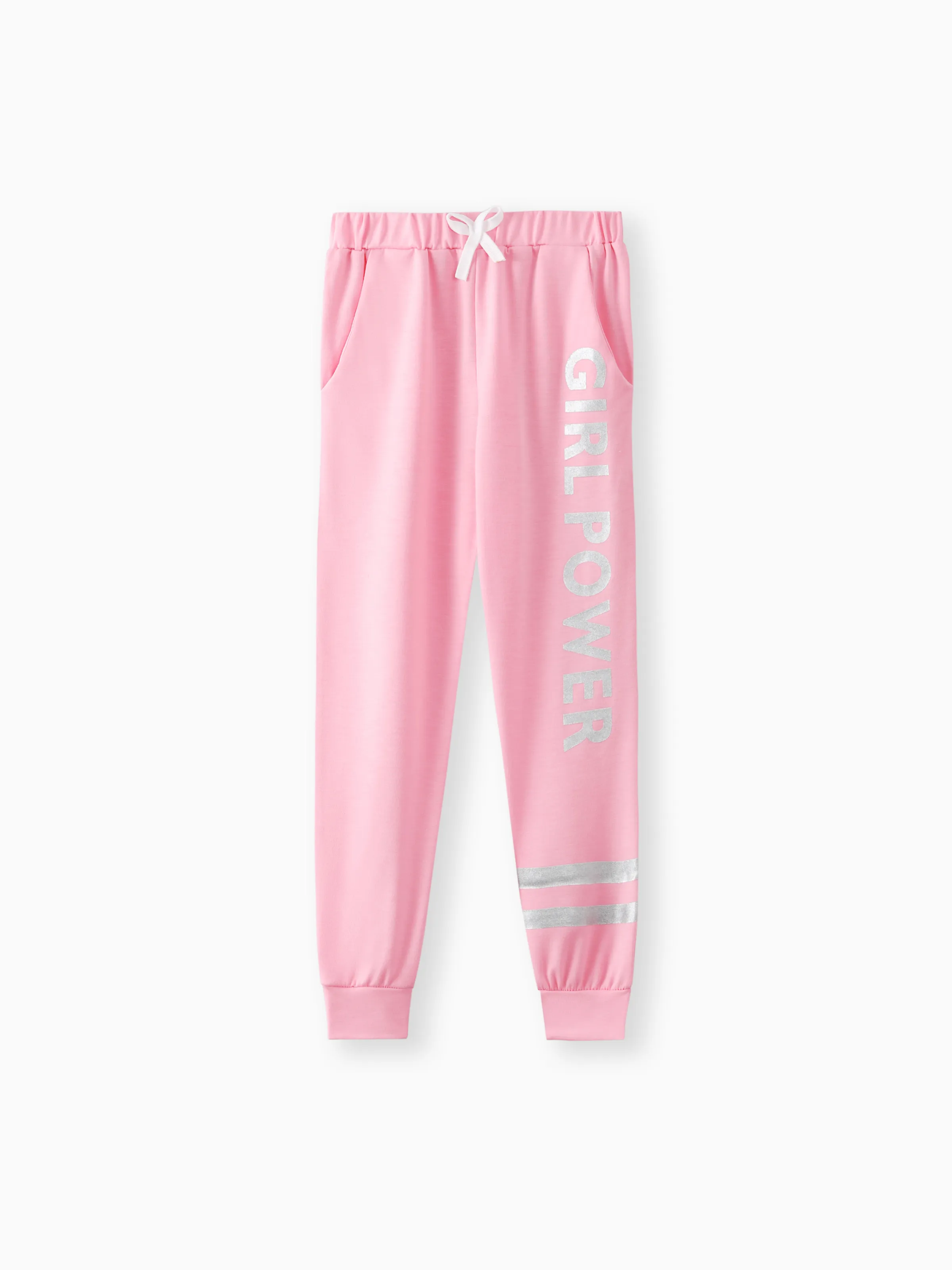 Kid Girl Lettere Pantaloni casual grafici