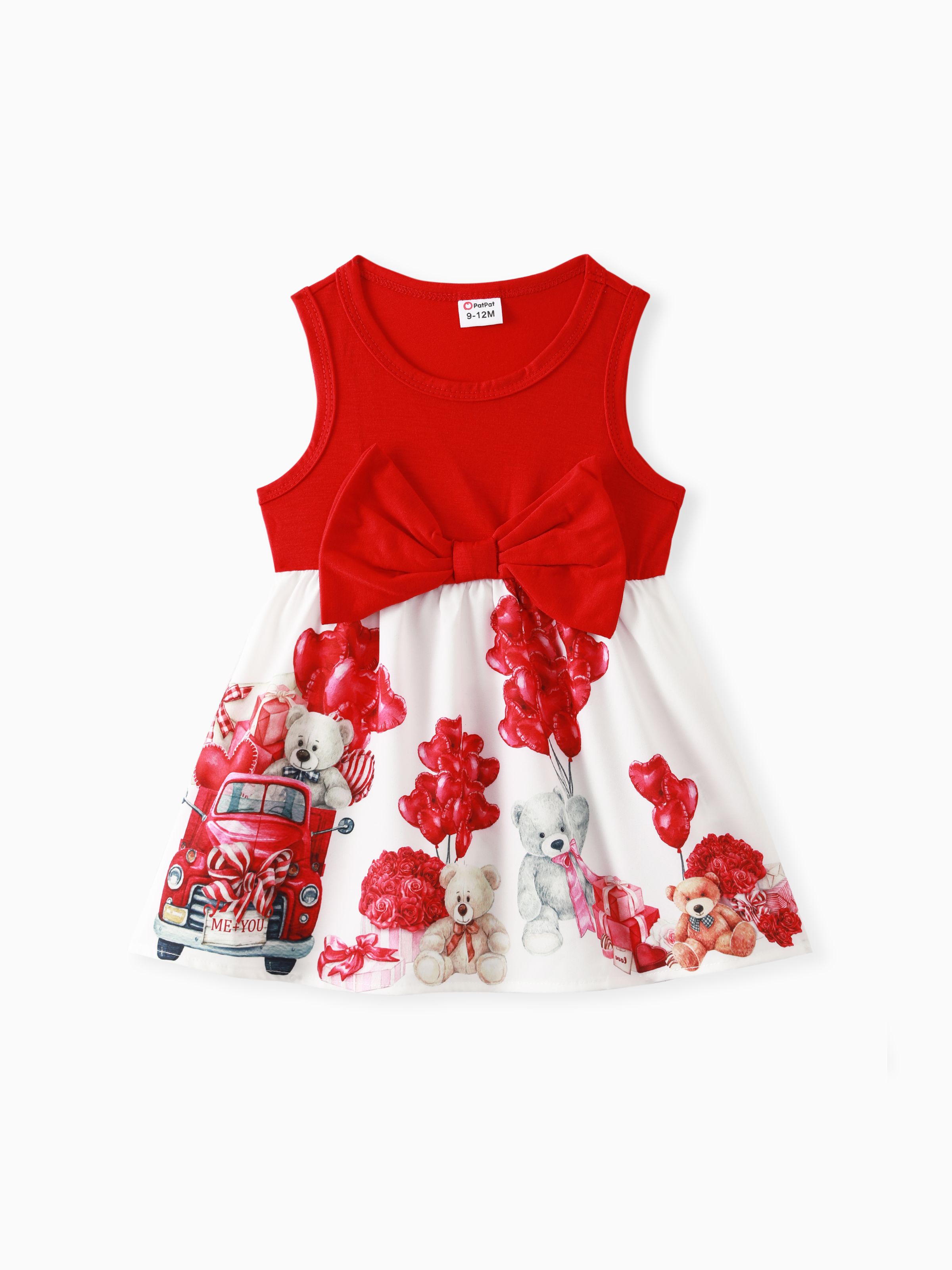 

Valentine's Day Dress Girl 1pcs Hyper-Tactile Animal Pattern Polyester Spandex Regular