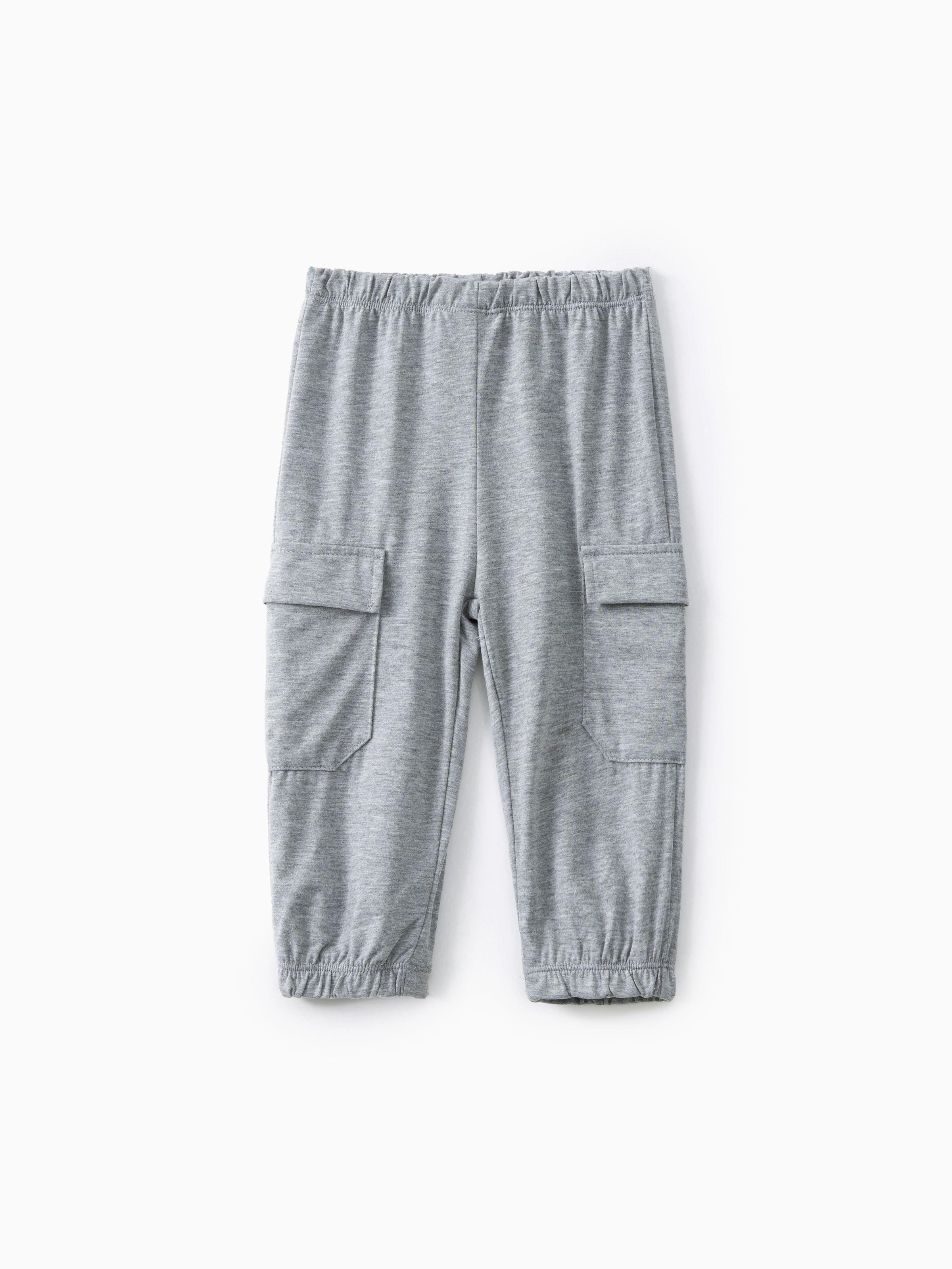 

Baby Boy/Girl Solid Flap Pocket Cargo Pants