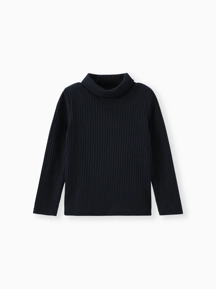 Toddler Boy/Girl Turtleneck Textured Tee