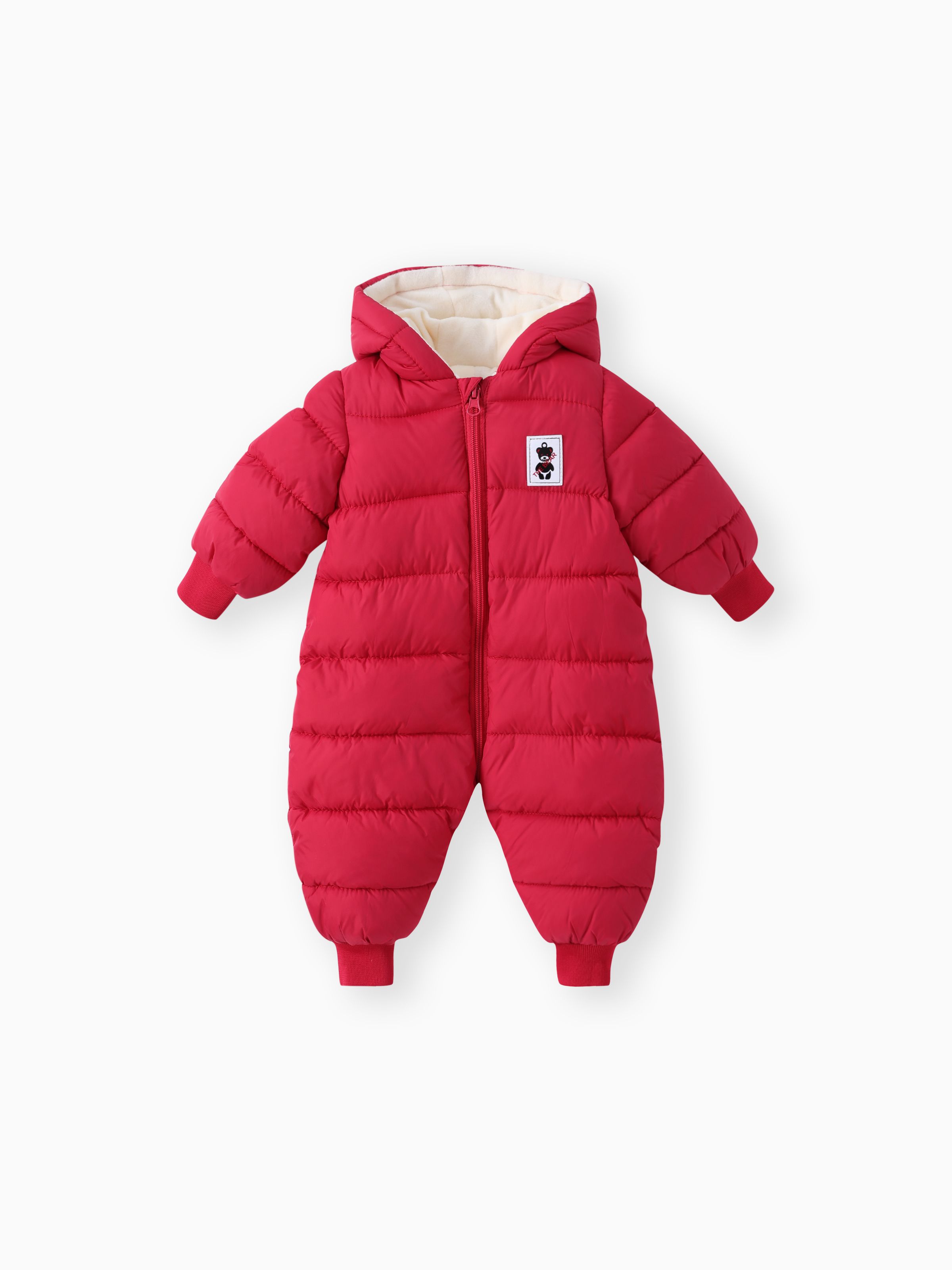 

Baby Boy/Girl 3D hooded-ear one-piece Jumpsuit