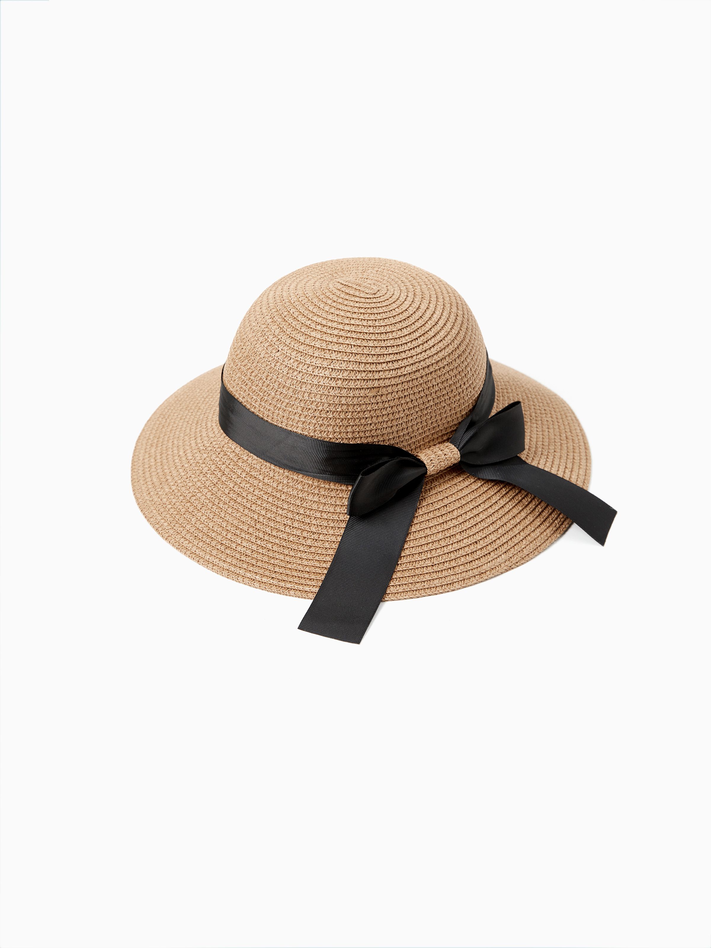 

Mommy and Me Straw Bow Tie Beach Vacation Hats