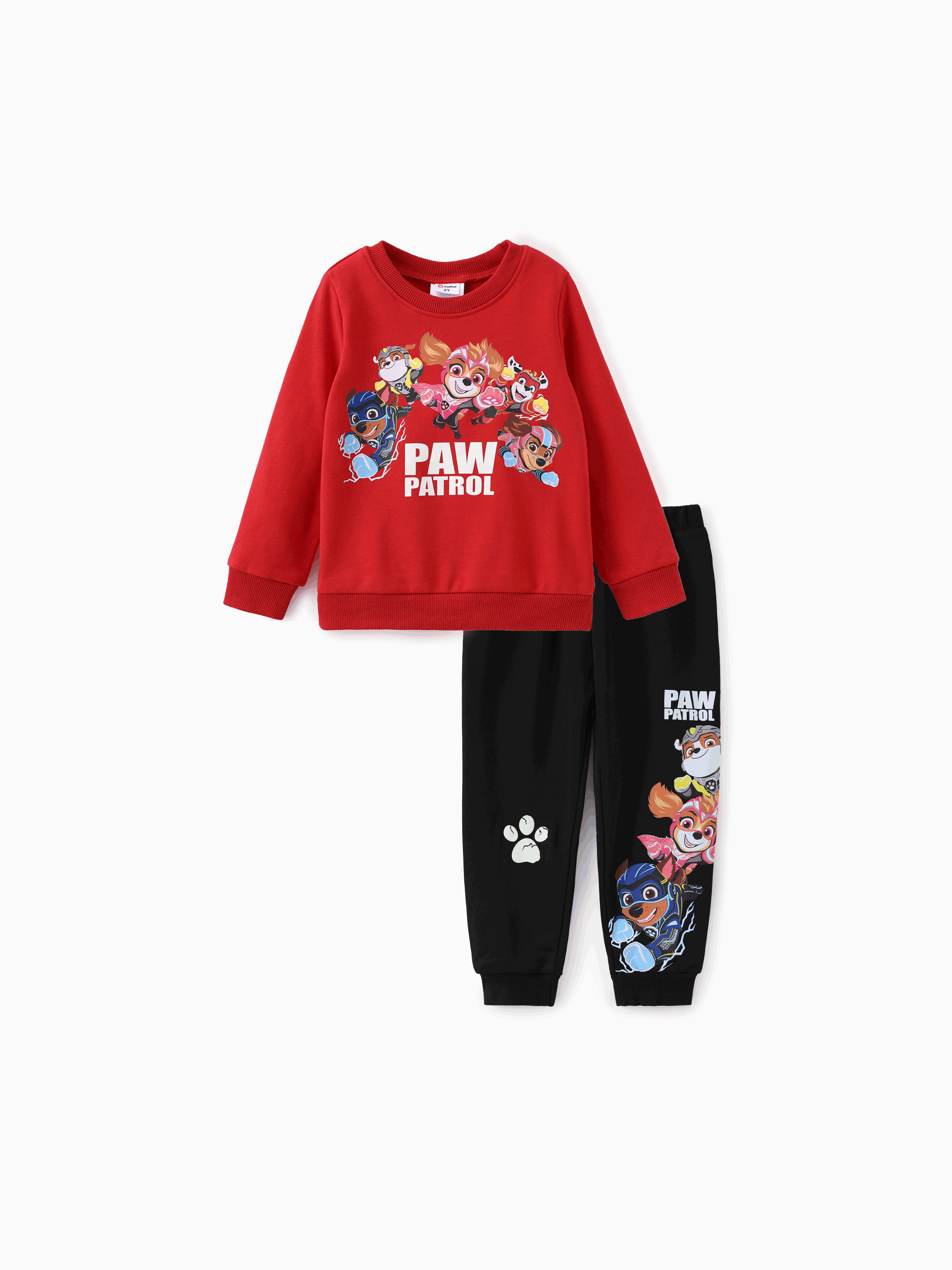 

Paw Patrol Toddler Boys/Girls 2pcs Glow in the Dark Sweatshirt and Pants Set