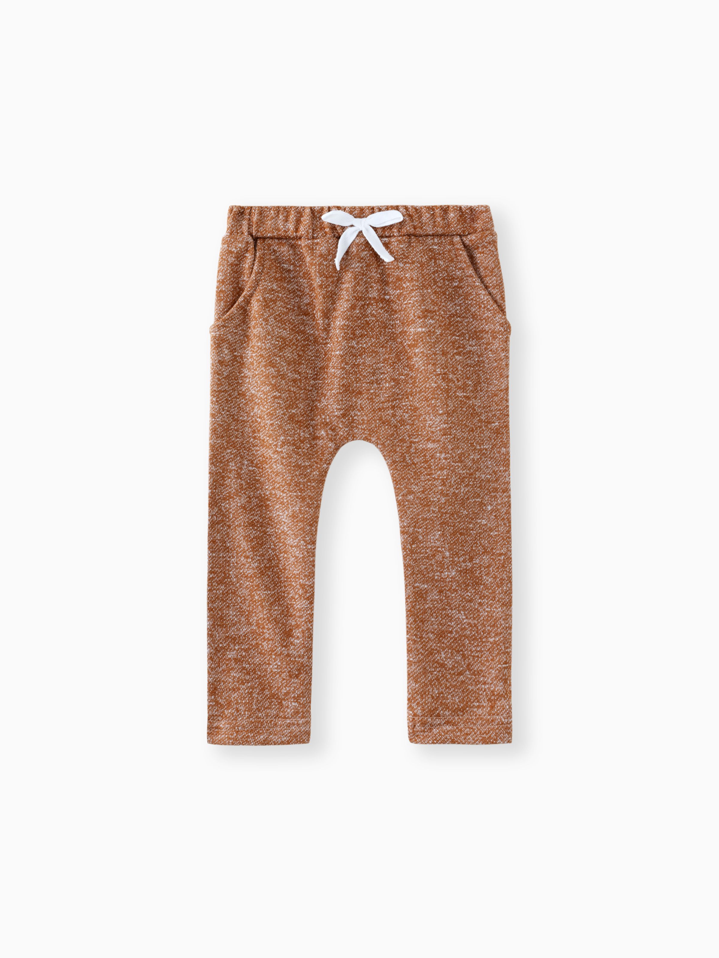 

Baby Boy/Girl 95% Cotton Heathered Elasticized Waist Pants