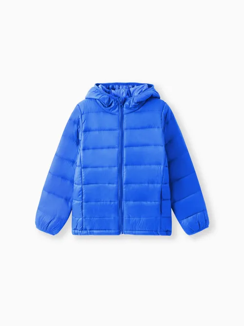 Kid Boy/Kid Girl Hooded Quilted Puffer Jacket