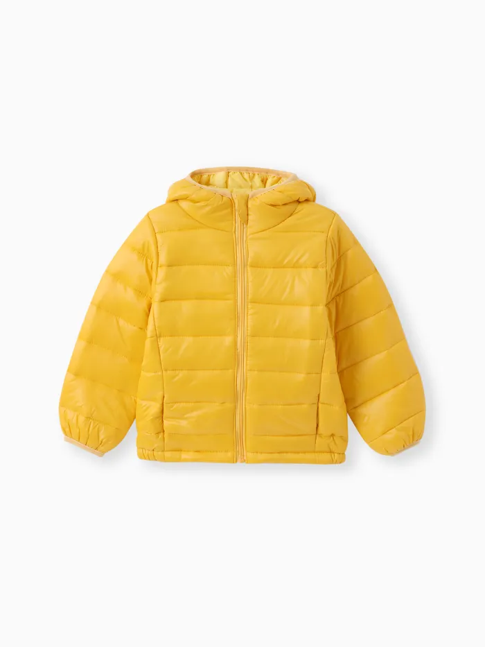 Kid Boy/Kid Girl Hooded Quilted Puffer Jacket