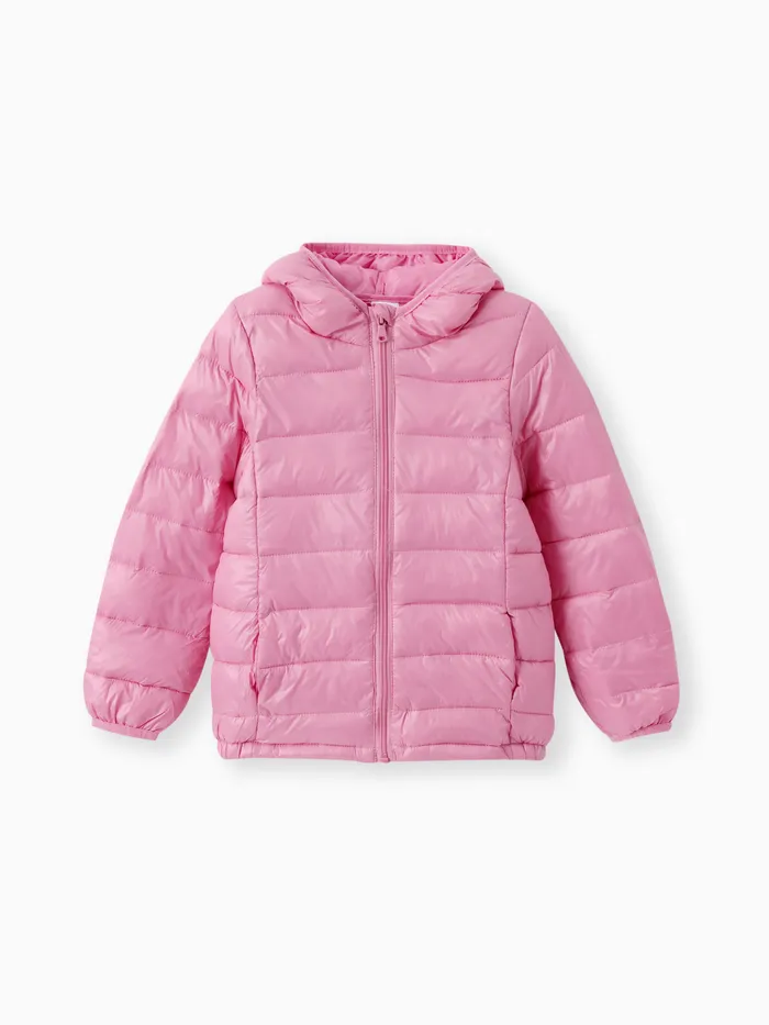 Kid Boy/Kid Girl Hooded Quilted Puffer Jacket