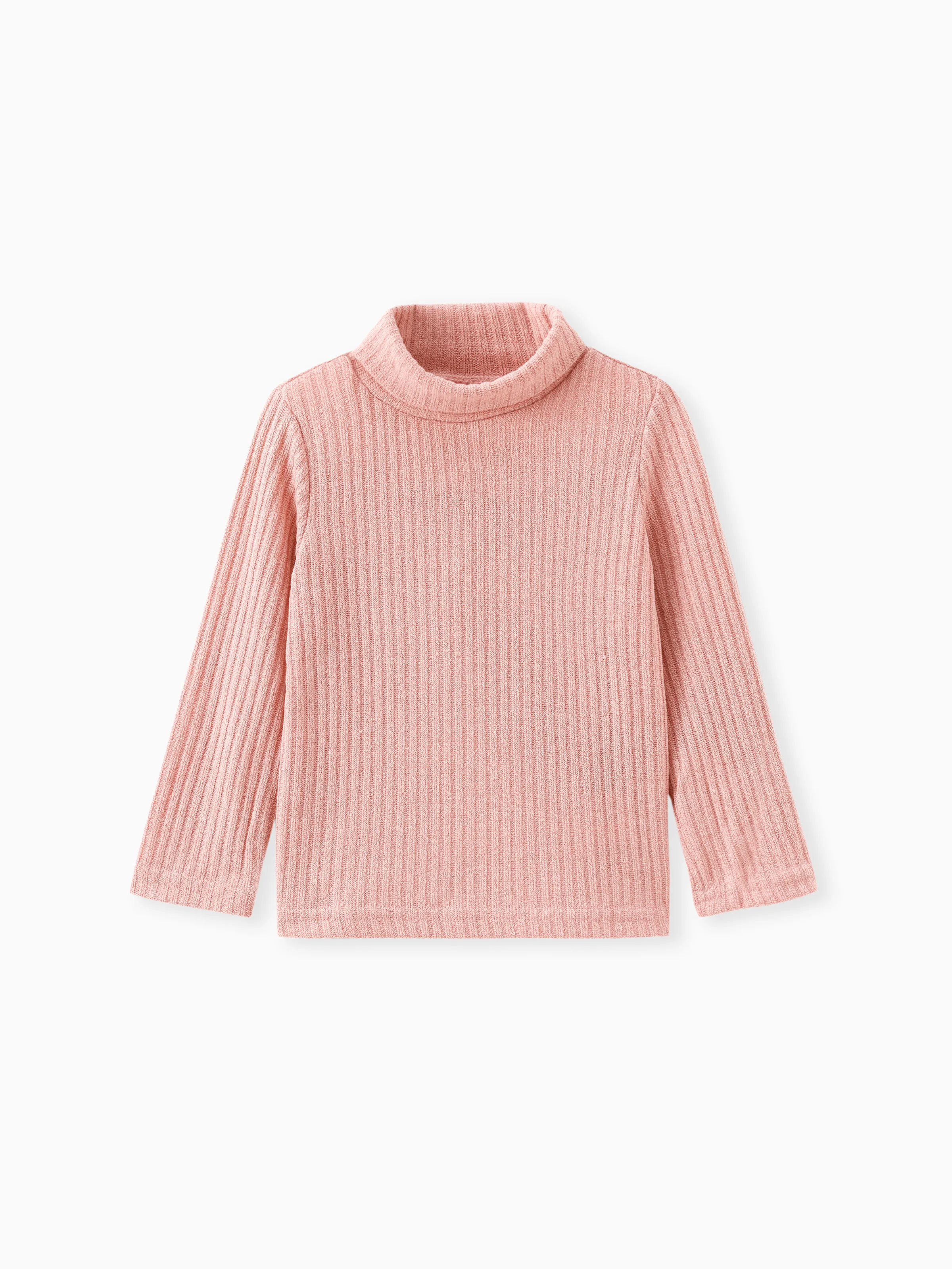 Toddler Boy/Girl Turtleneck Textured Tee