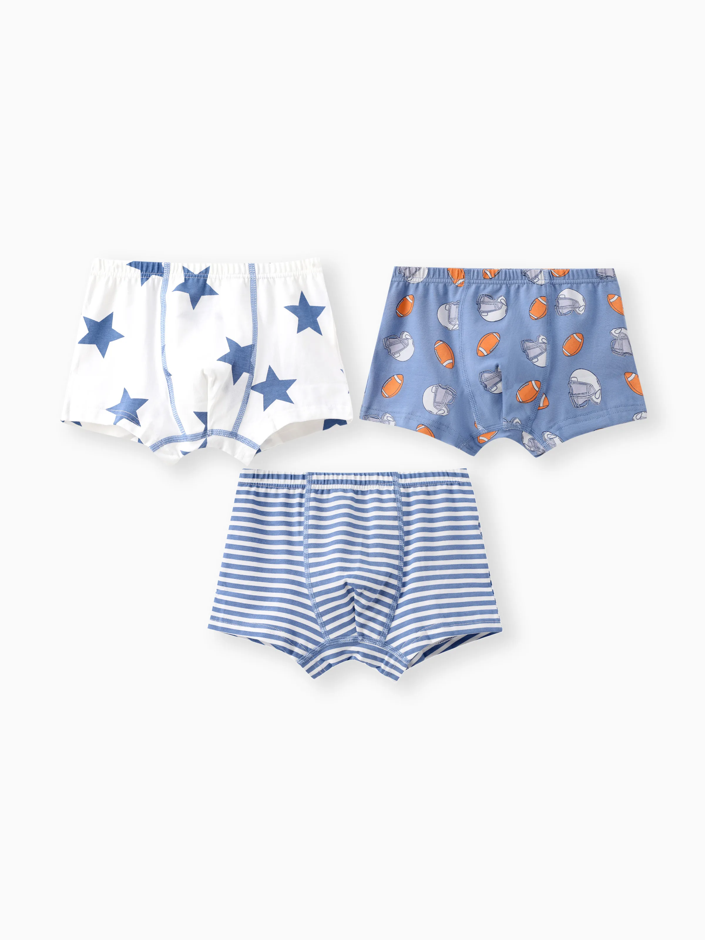 3PCS Jungen Casual Ball Unterwäsche Se