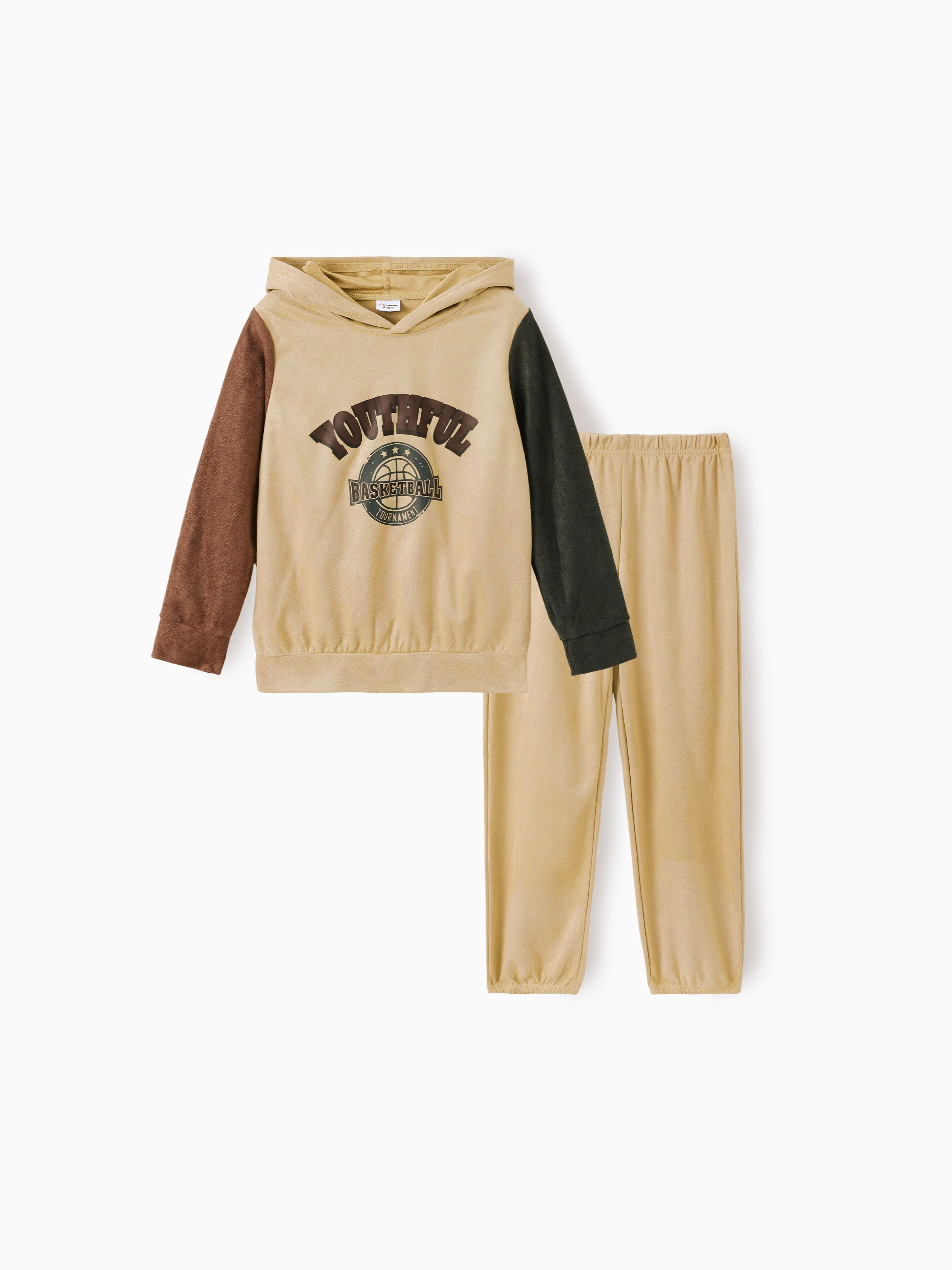 

Kid Boy/Girl 2pcs Letter Sweatshirt and Pants Set