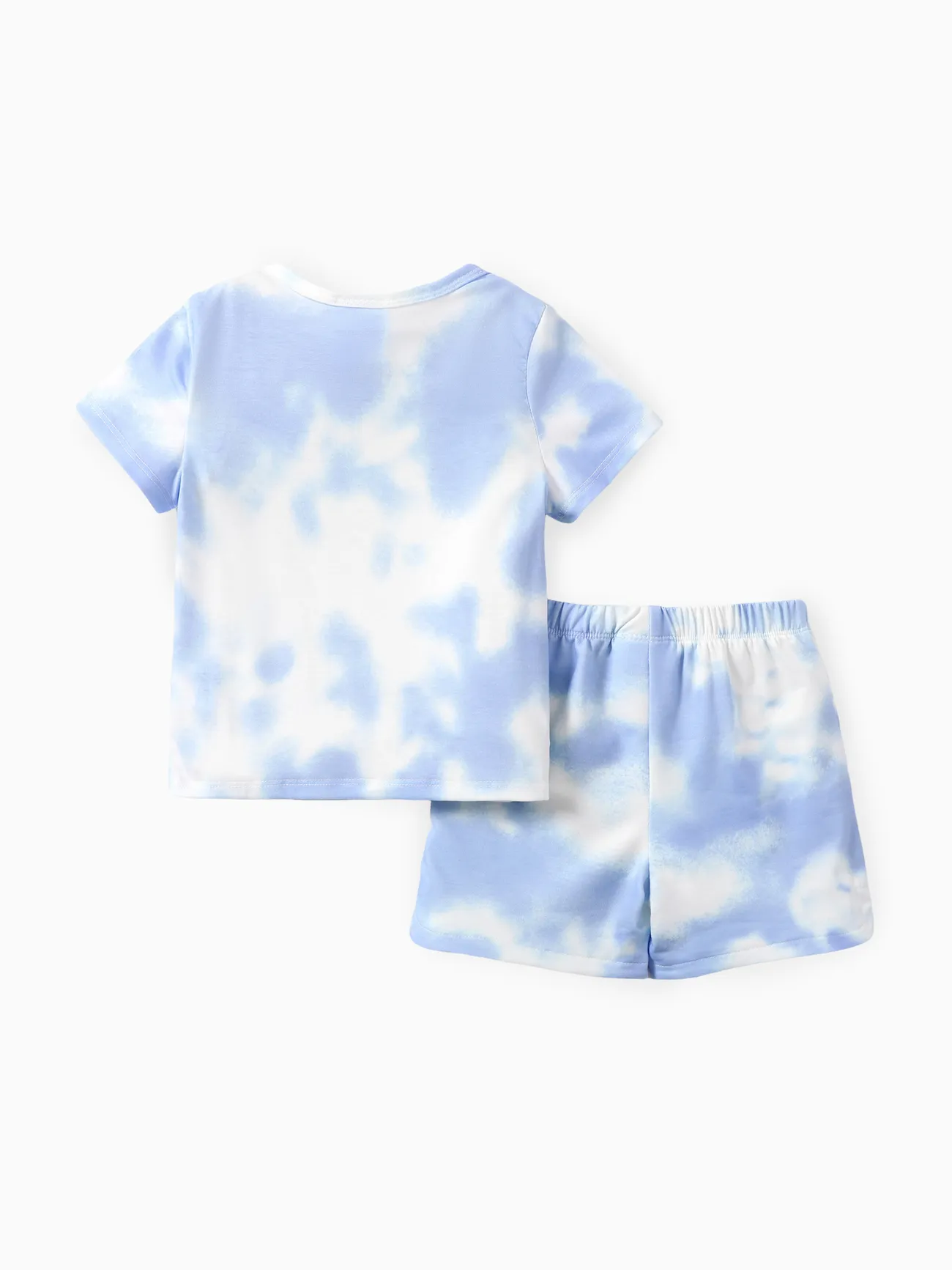 Blue - Looney Tunes 2pcs Toddler/Kid Boy/Girl Tyedyed Casual Sets
- image 2