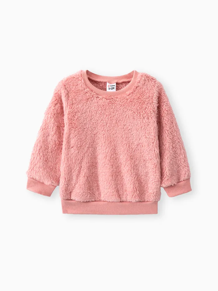 Baby Mädchen Lässig Langärmelig Sweatshirts