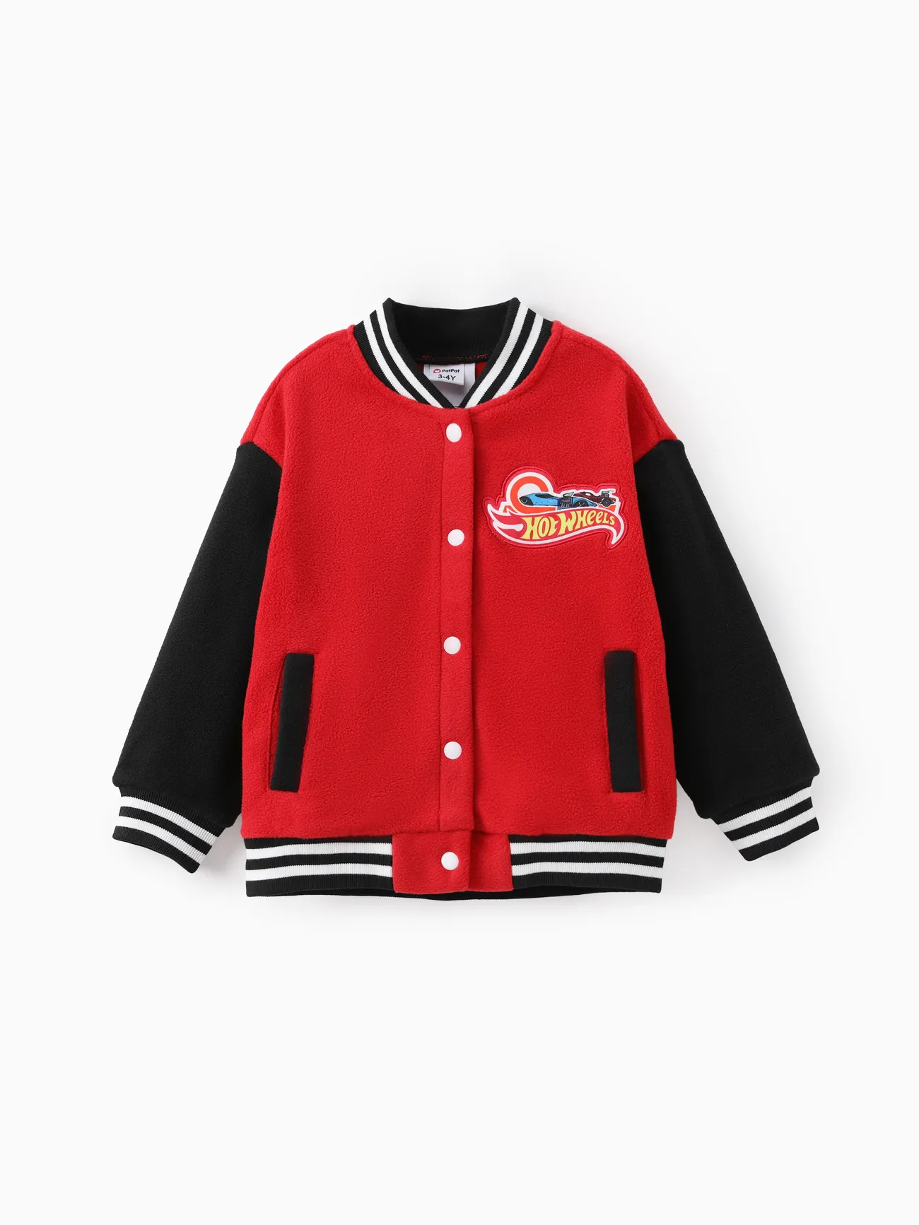 

Hot Wheels Toddler/Kid Boy 1pc Varsity Bomber Jacket